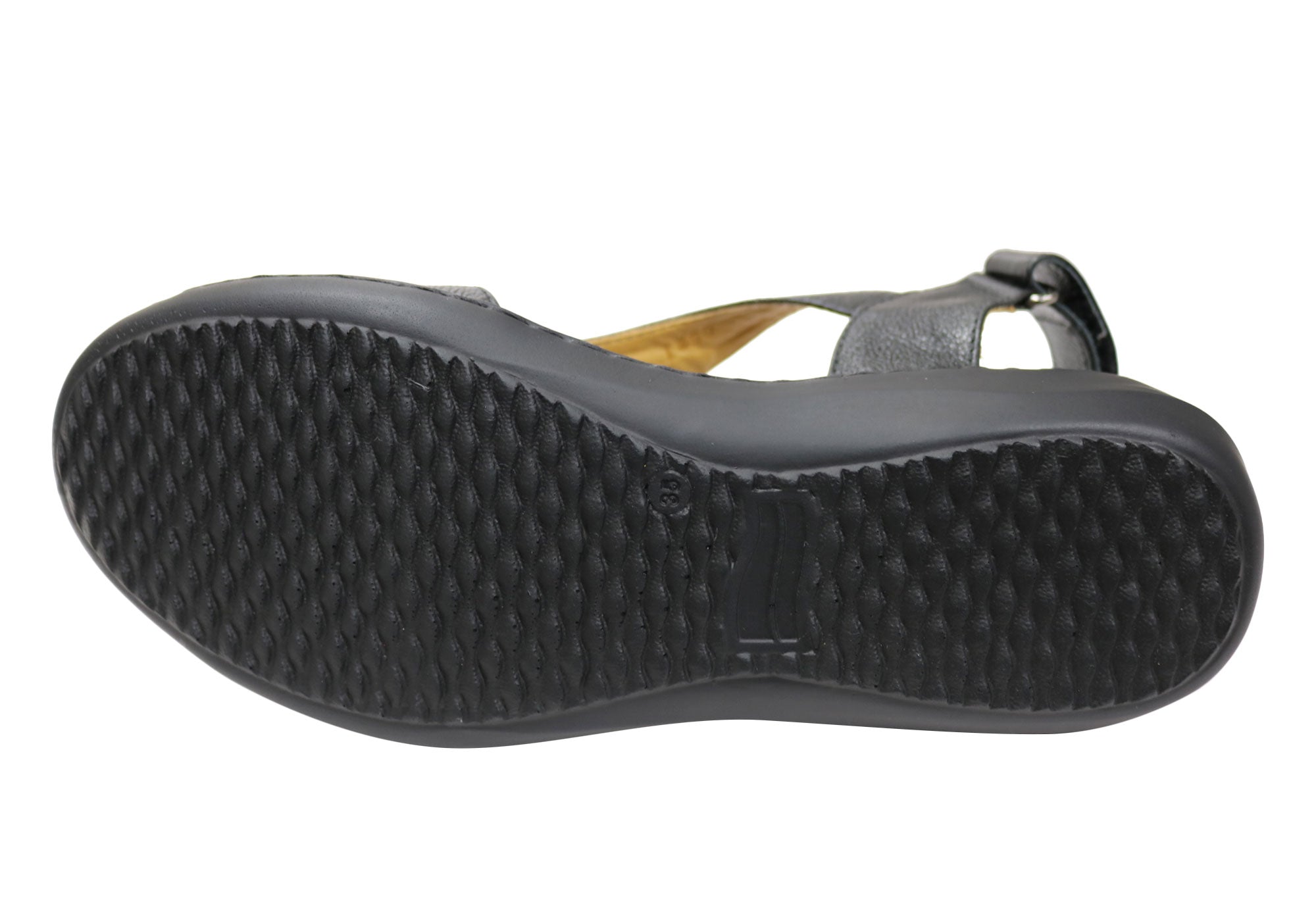 Opananken Elva Women's Comfortable Brazilian Leather Sandals - Stylish Summer Casual & Beach Walking Sandals for Women