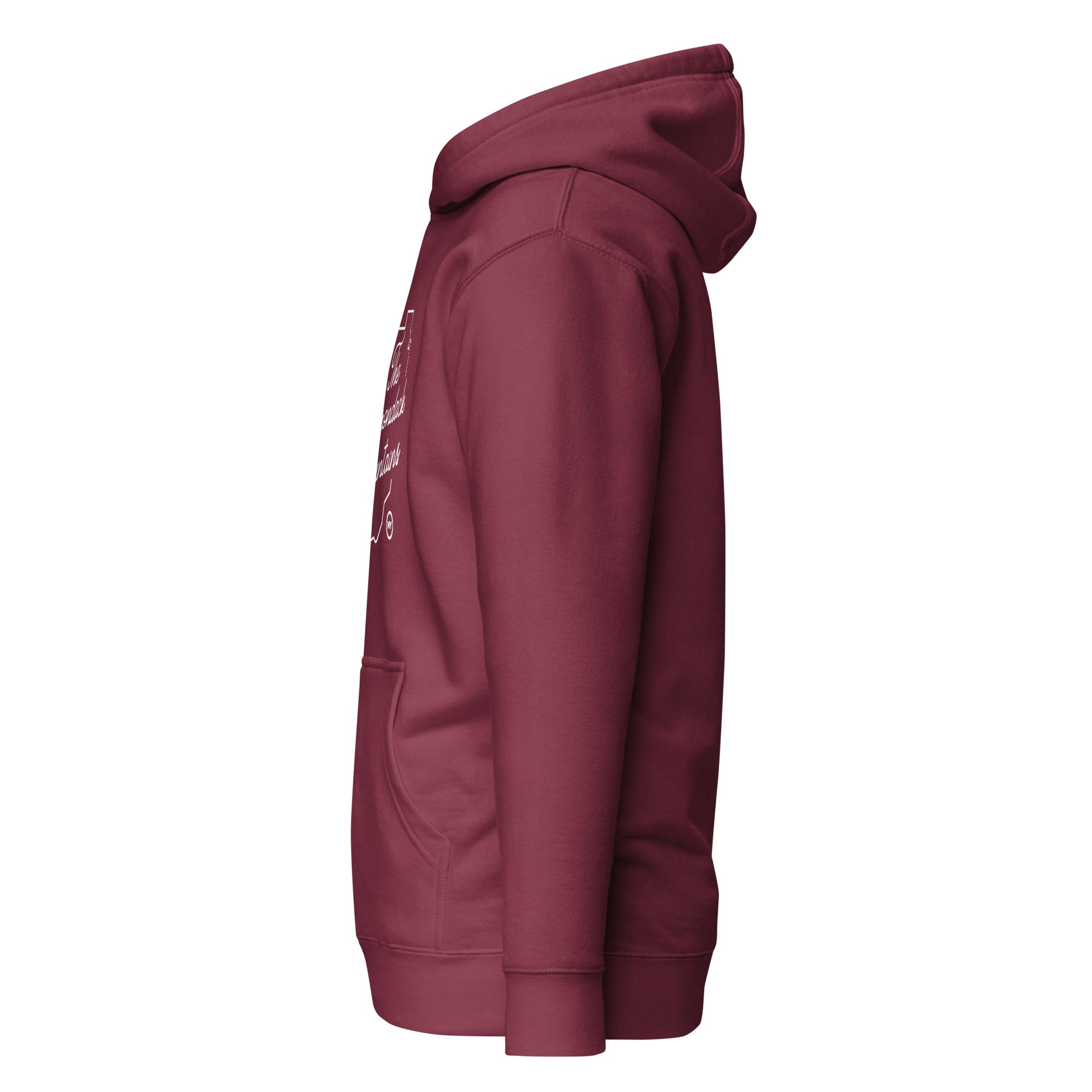 Blue Line Hoodie - Comfortable & Stylish Pullover Sweatshirt for Men & Women | Perfect for Casual Wear, Outdoor Activities & Layering