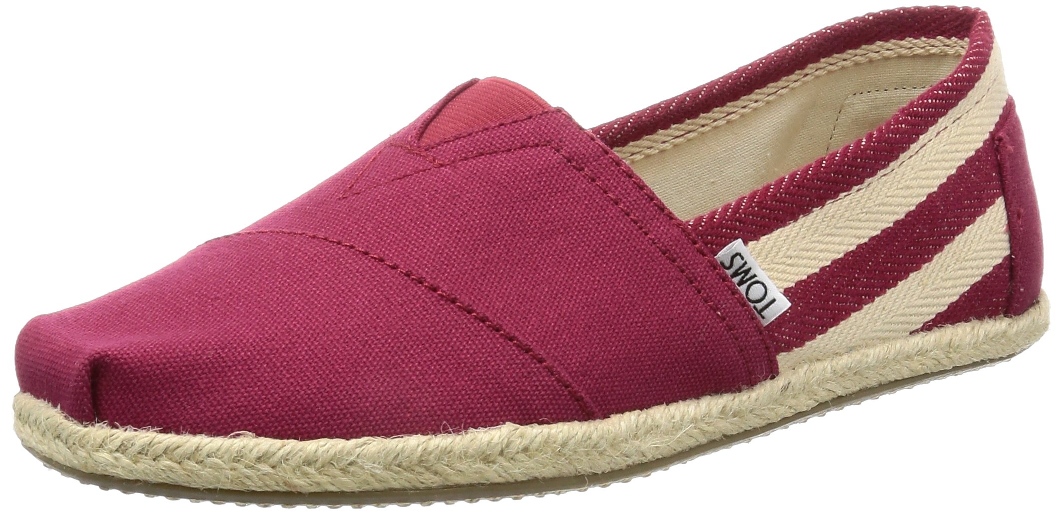 TOMS Men's Classic Canvas Espadrilles - Comfortable Slip-On Shoes for Casual Wear, Beach & Summer Outfits