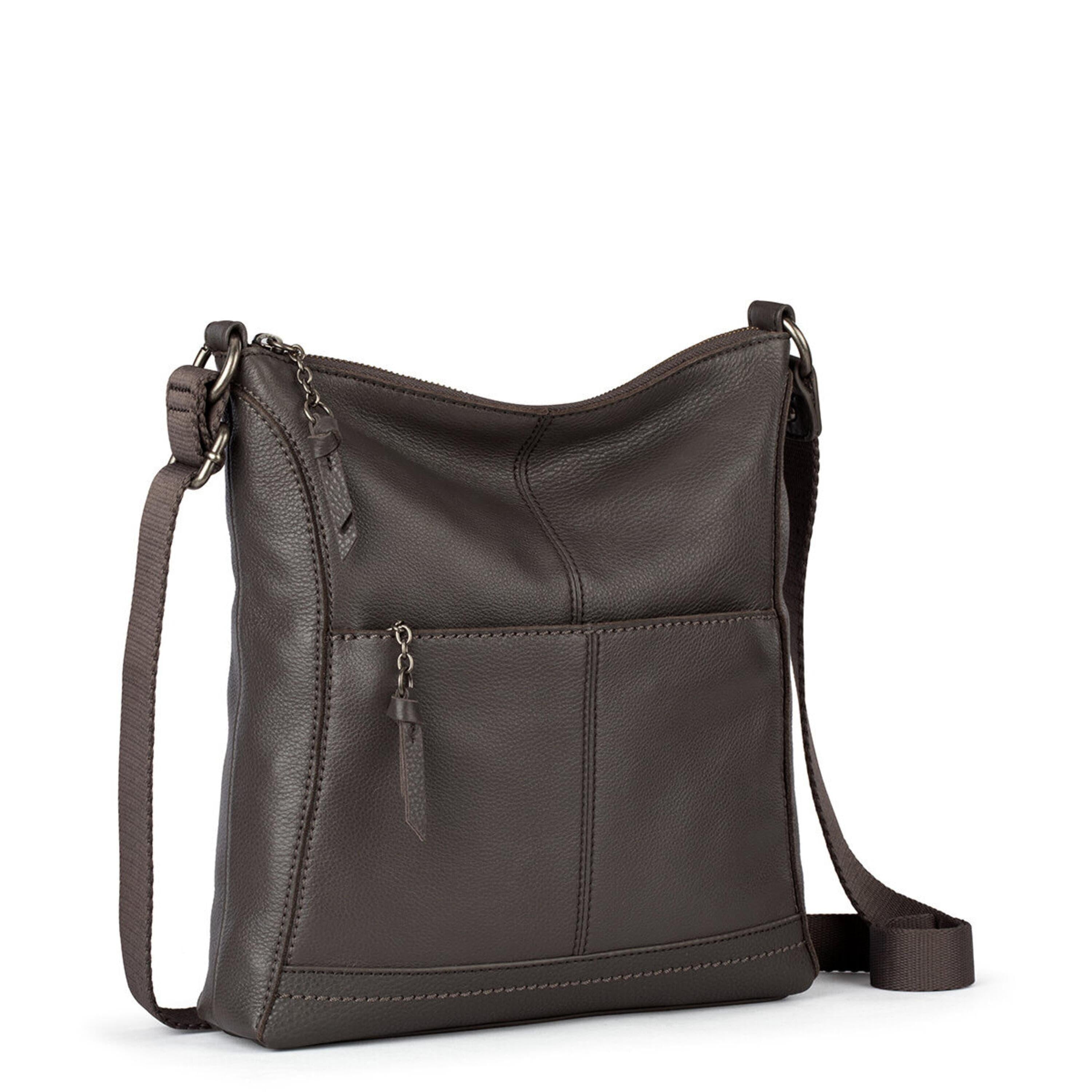 Lucia Genuine Leather Crossbody Bag - Slate Gray for Women | Stylish & Durable Everyday Purse for Work, Travel & Shopping