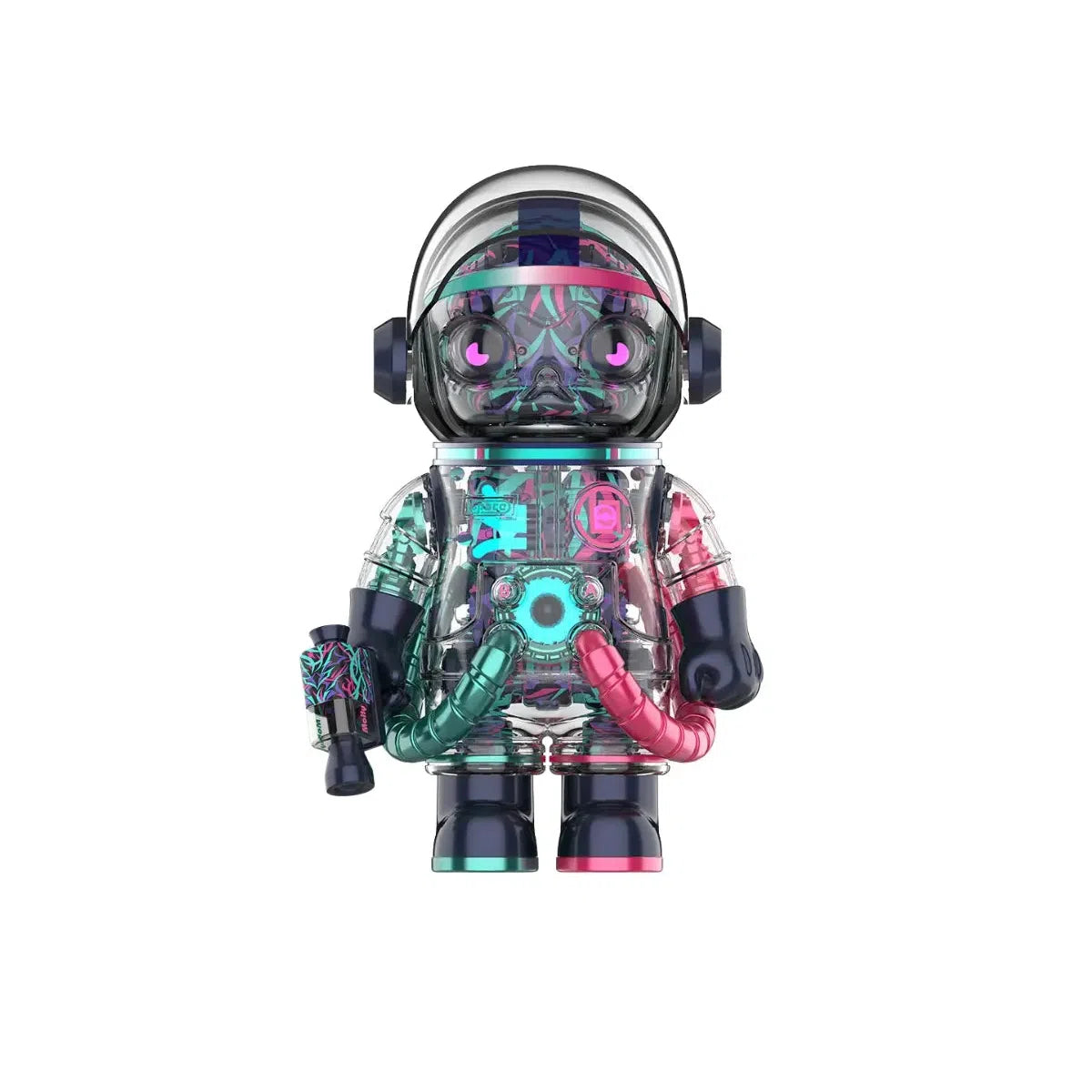 Pop Mart x CLOT Mega Space Molly Magenta Alinegra 400% Collectible Vinyl Figure - Limited Edition Art Toy for Display & Decoration | Perfect for Home, Office & Gifts