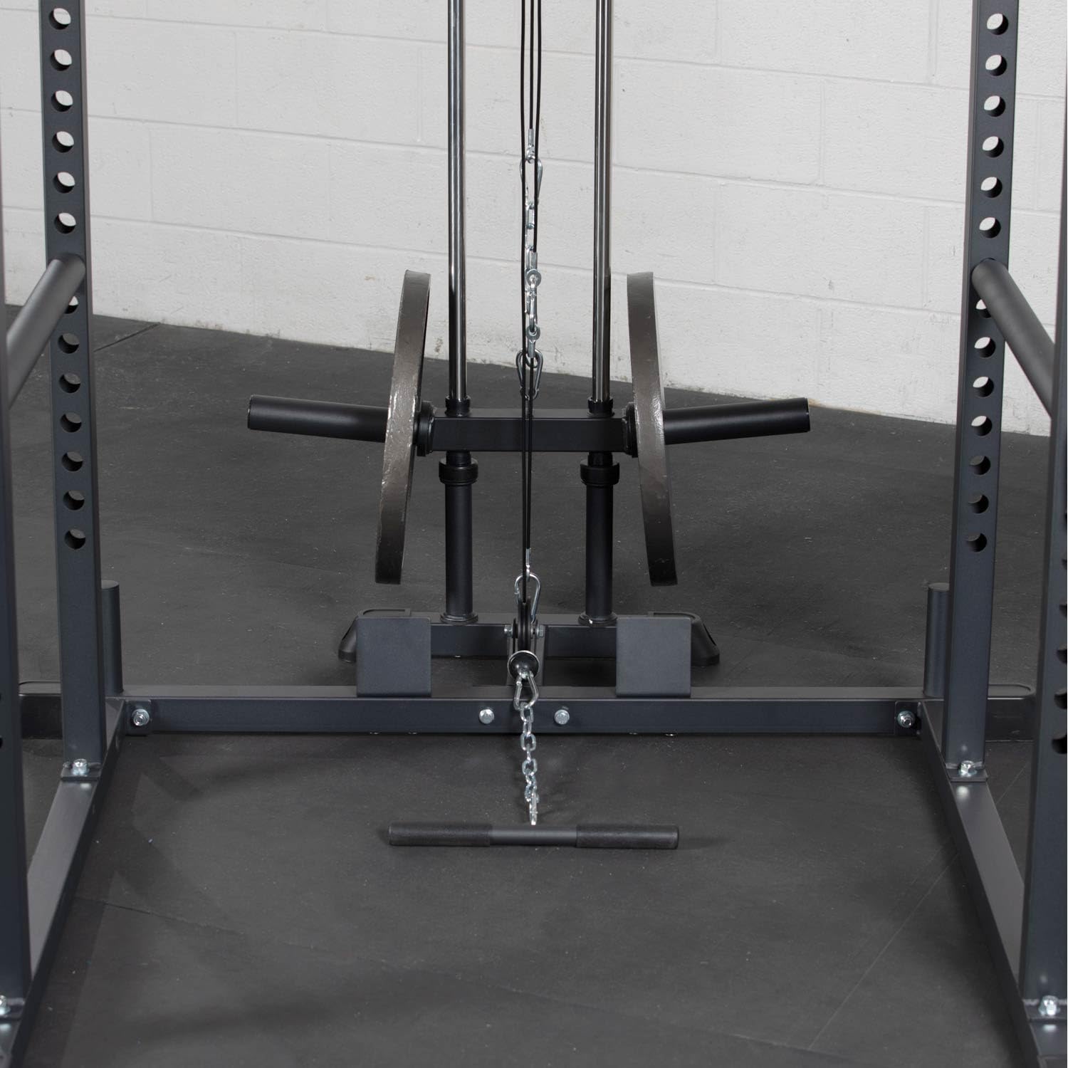 Titan Fitness T-2 Series LAT Tower Power Rack Attachment - 83 Inch Height for Strength Training & Home Gym Workouts - Perfect for Pull-ups, Lat Pulldowns & Cable Exercises