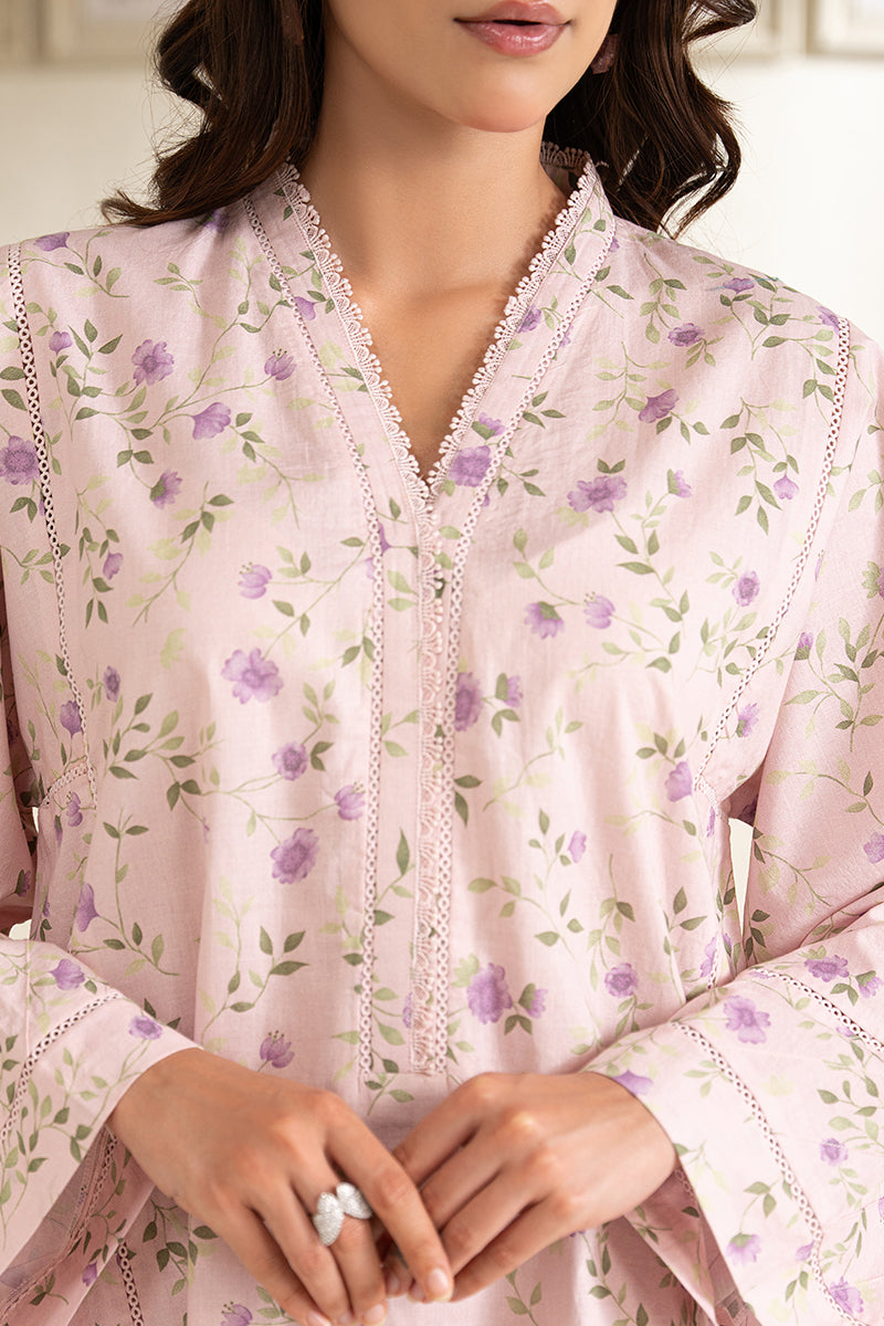 LILAC HAZE 2-Piece Outfit Set - Stylish Women's Shirt & Comfortable Trousers for Casual Wear, Office & Spring Fashion