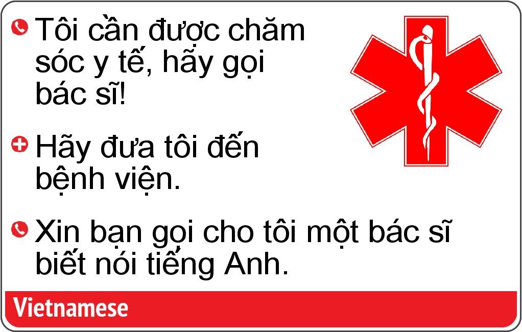 Emergency Translation Card for Travel - 67 Languages Including Latvian | Essential for International Trips & Medical Emergencies