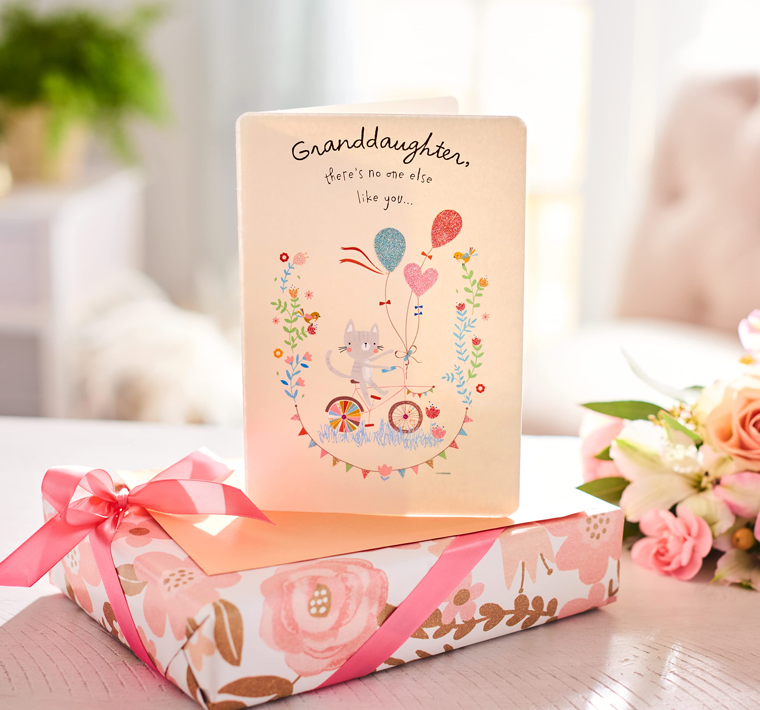 American Greetings Birthday Card for Granddaughter - No One Else Like You - Heartfelt Granddaughter Birthday Greeting Card - Perfect for Birthdays, Grandparents Day & Special Occasions