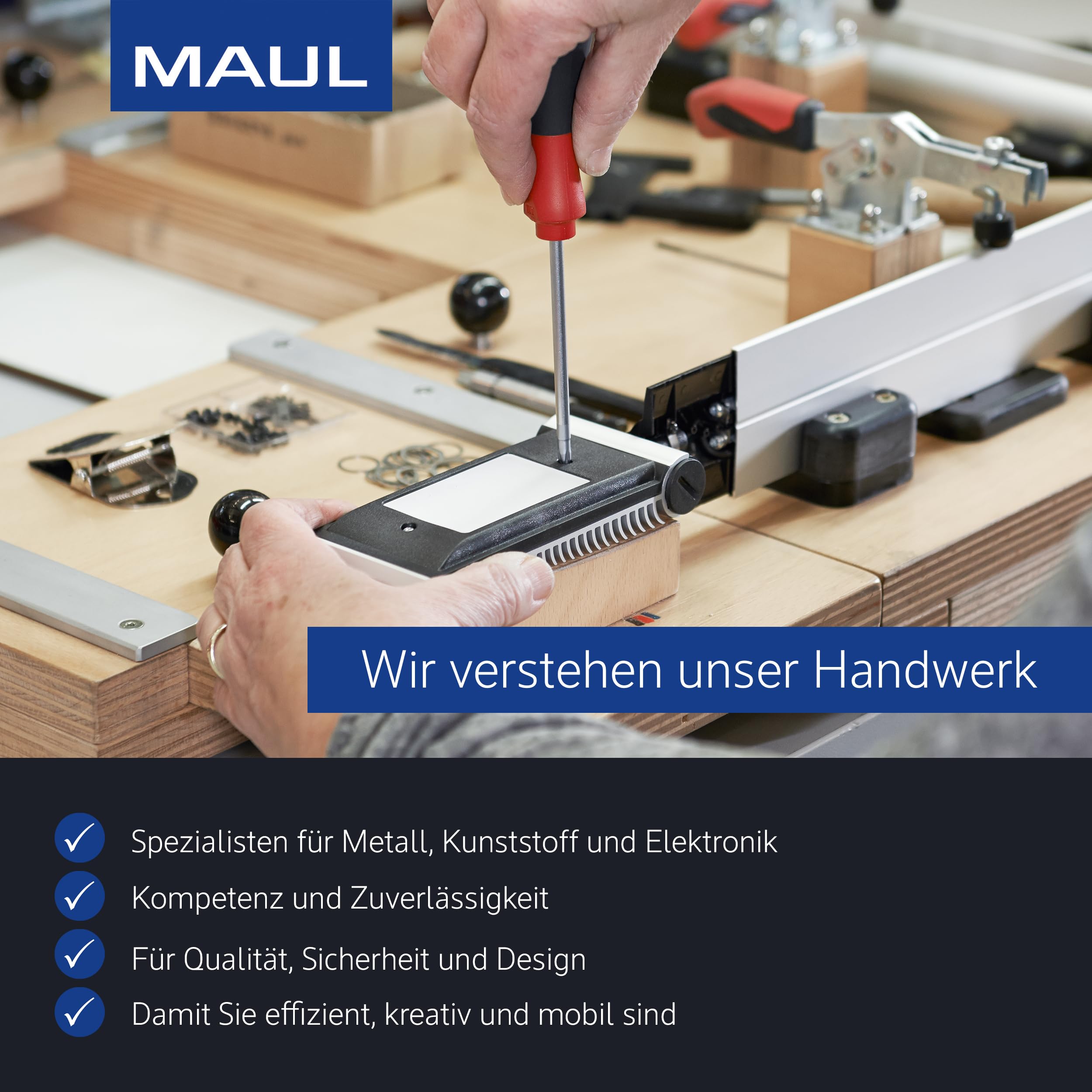 Premium A3 Aluminum Notebooks - Durable & Lightweight for Office, School & Creative Work | Maul 2353008