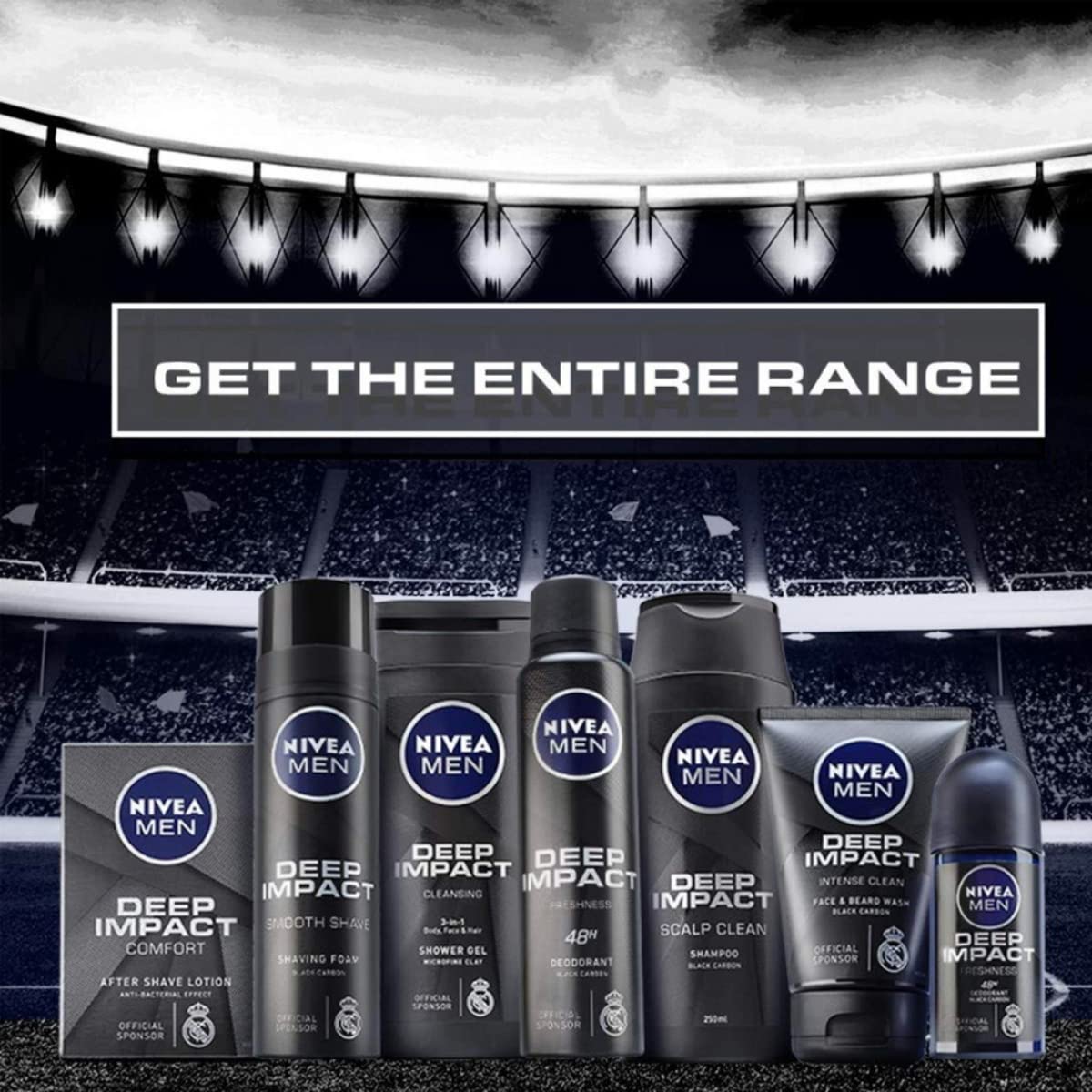 1. NIVEA Men Shower Gel - Deep Impact Cleansing Body Wash for Men, 250ml - Refreshing Daily Shower for Active Lifestyles   2. NIVEA Men Shower Gel - Active Clean Body Wash for Men, 250ml - Energizing Shower Experience for Gym & Workout Recovery