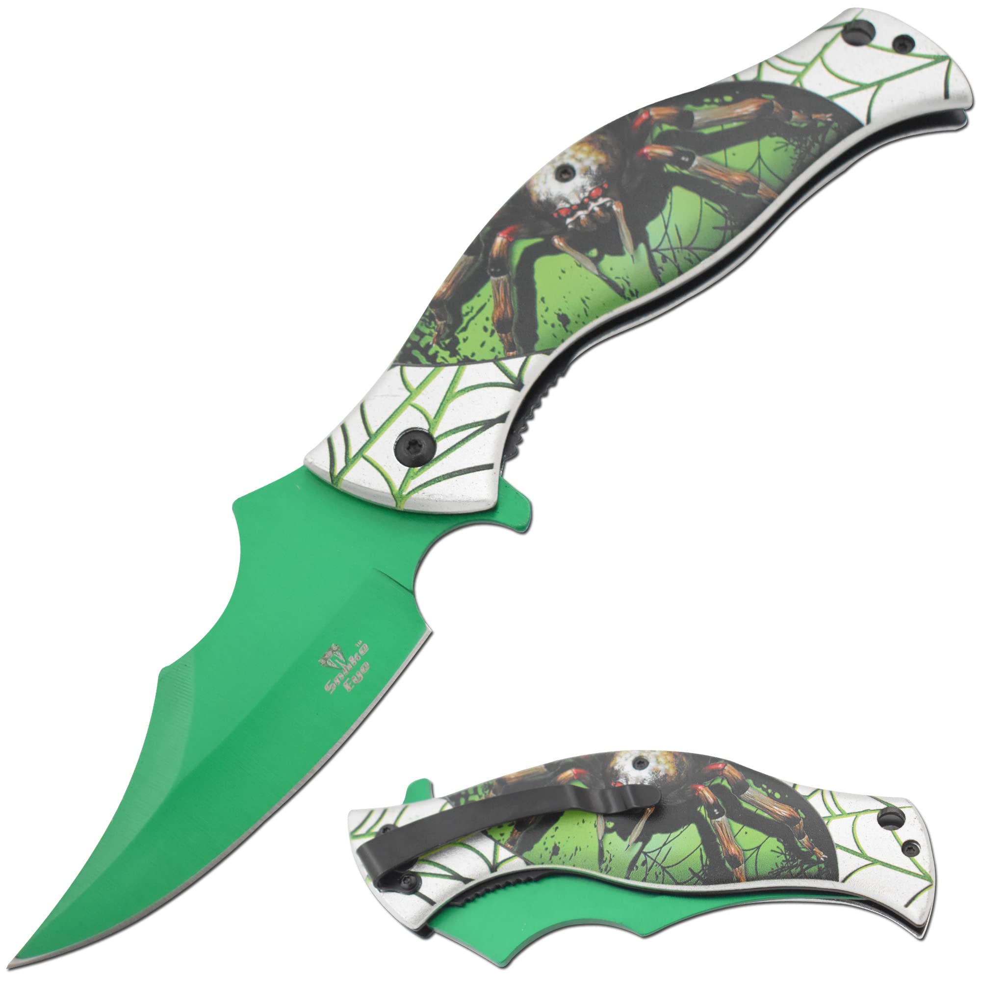 Tactical Folding Pocket Knife with Snake Eye Assist Opening - 3GN Collection for Outdoor, Camping, and Everyday Carry (EDC)