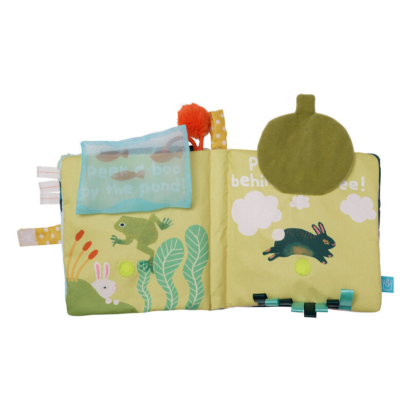 Fairytale Peek a Boo Soft Fabric Baby Book - Interactive Sensory Toy for Early Learning & Toddler Development | Perfect for Bedtime Stories & Playtime