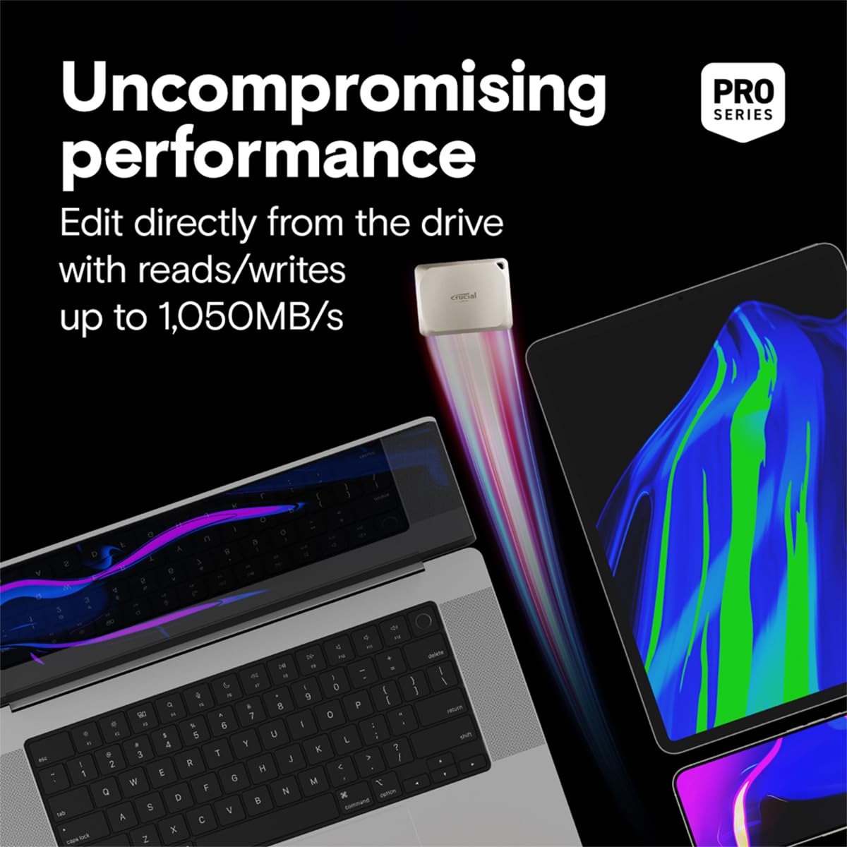 X9 PRO 2TB Portable External SSD for Mac - Ultra Fast USB-C Storage for Photo Editing, Video Production & Gaming