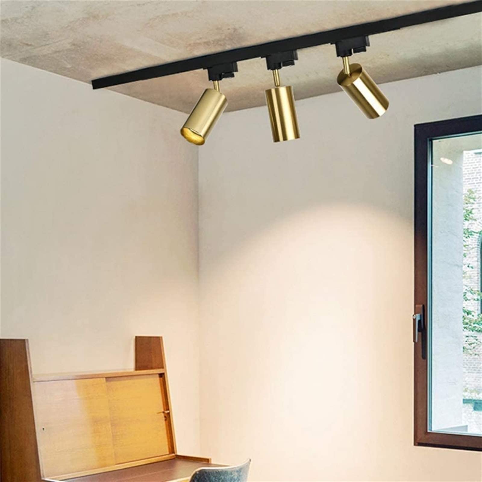 XCC LED Downlight Track Spotlight - Modern Minimalist Recessed Lighting for Living Room, Dining Room & Hallway | Dimmable TV Backlight & Ambient Wall Lighting for Home Decor
