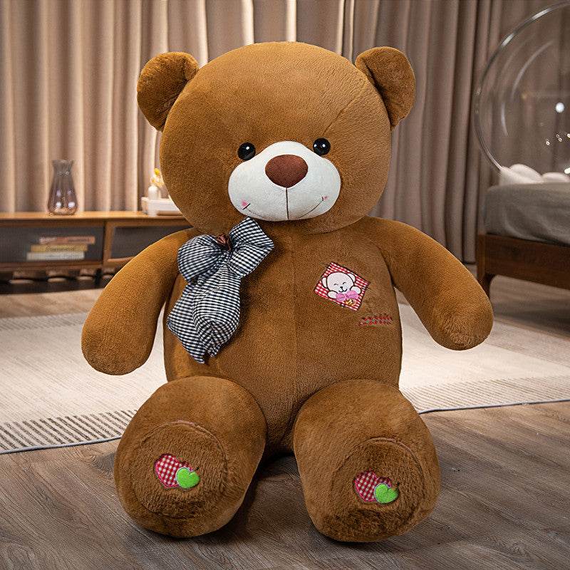 Hugsy: Giant Stuffed Teddy Bear - Soft Plush Toy for Kids & Adults, Perfect for Gifts, Cuddling, and Home Decor