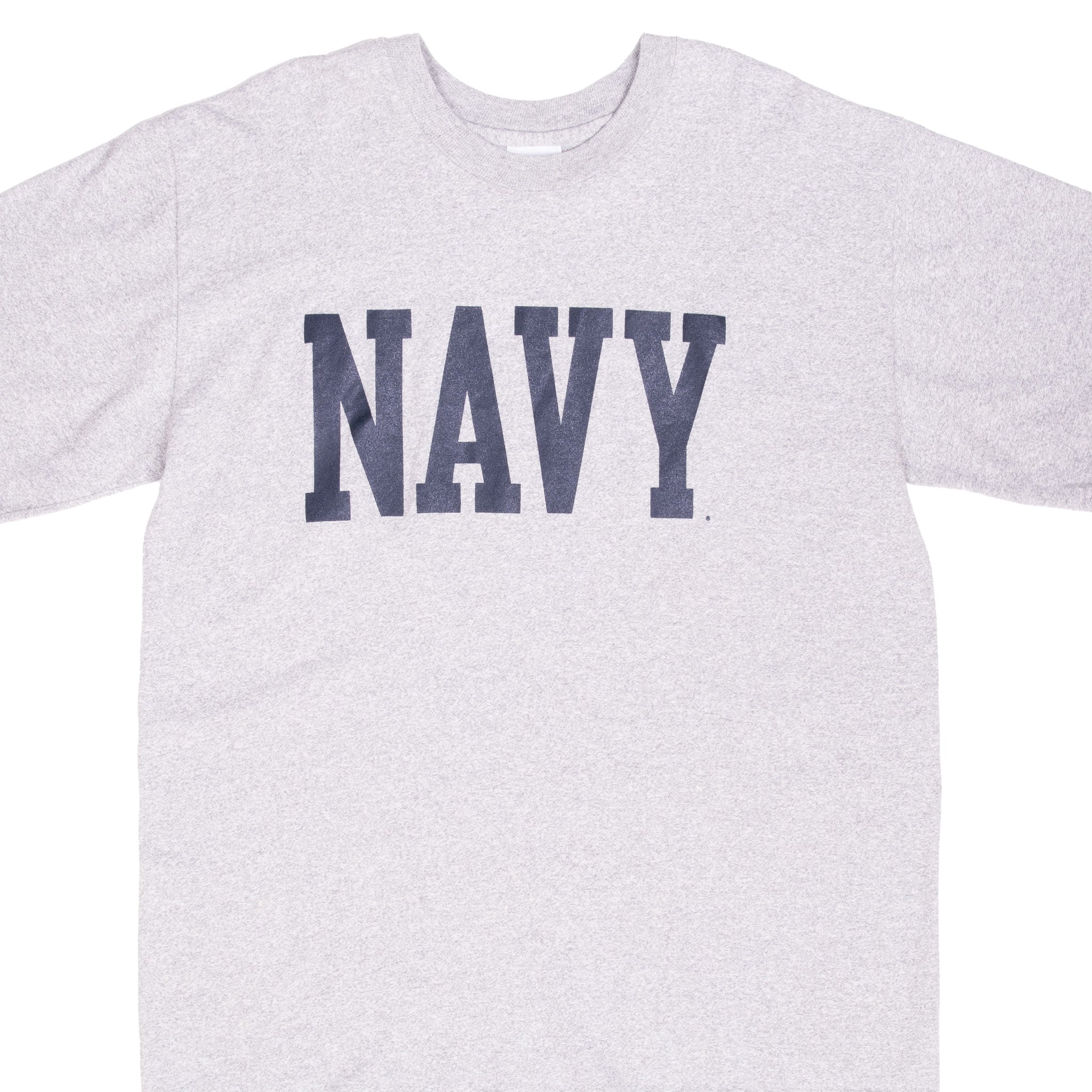 Vintage US Navy Grey T-Shirt 1990s XL - Authentic Made in USA Military Tee for Men - Perfect for Casual Wear, Vintage Collections & Patriotic Outfits