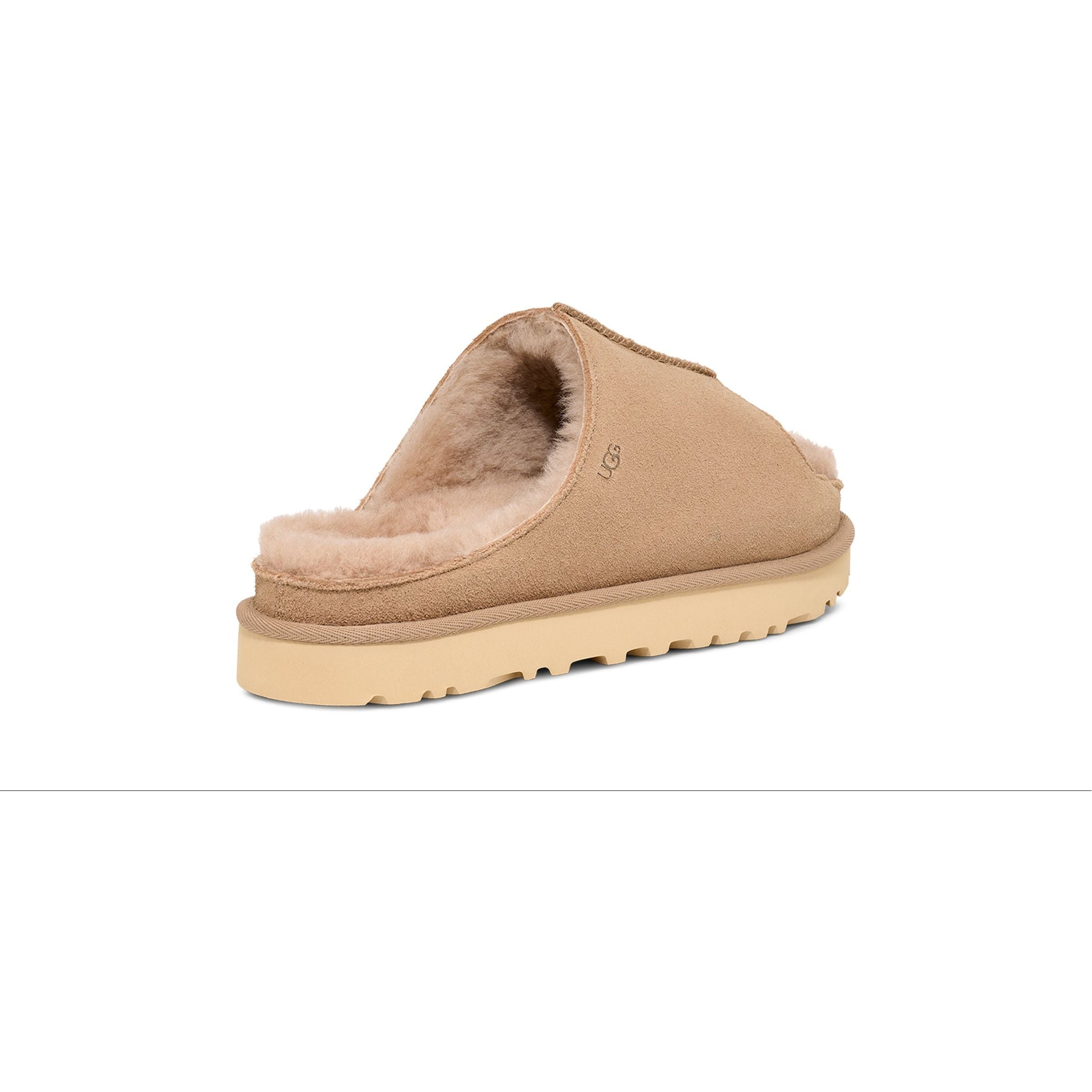 UGG Women's Greenport Slide Sandals - Comfortable House Slippers with Soft Wool Lining for Indoor/Outdoor Wear at Home or Beach