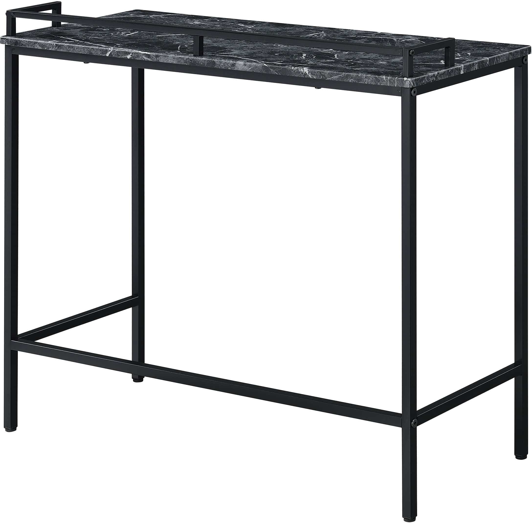 Office Star Brighton Console Table - Modern Entryway Table with Storage Shelf, Perfect for Hallway, Living Room & Office Decor | BRT