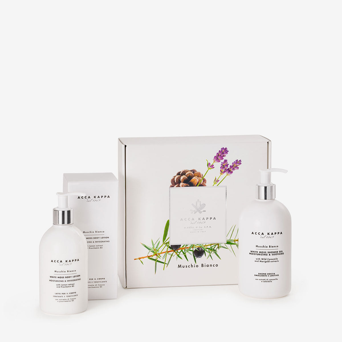 White Moss Body Care Gift Set - Luxurious Skincare Essentials for Women - Perfect for Spa Days, Self-Care & Gifts