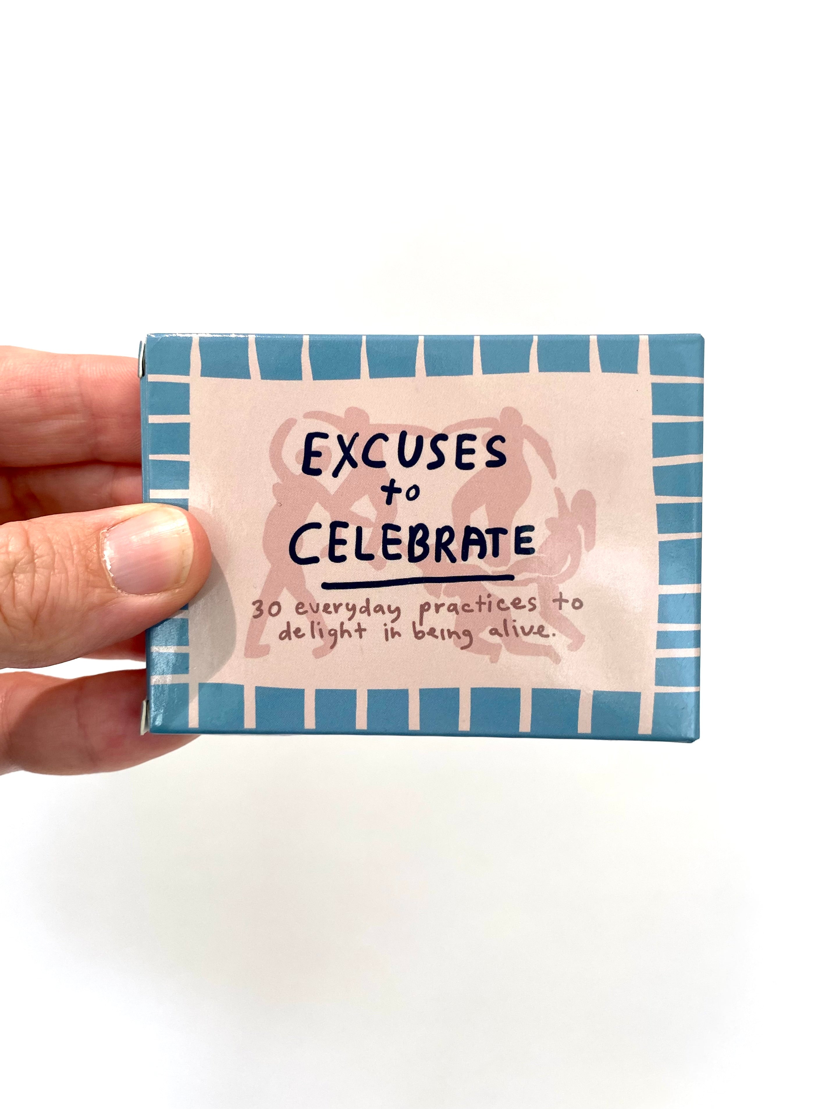 Funny Excuses to Celebrate Deck - 50 Creative Celebration Cards for Parties, Gifts & Special Occasions - Perfect for Birthdays, Anniversaries & Office Events