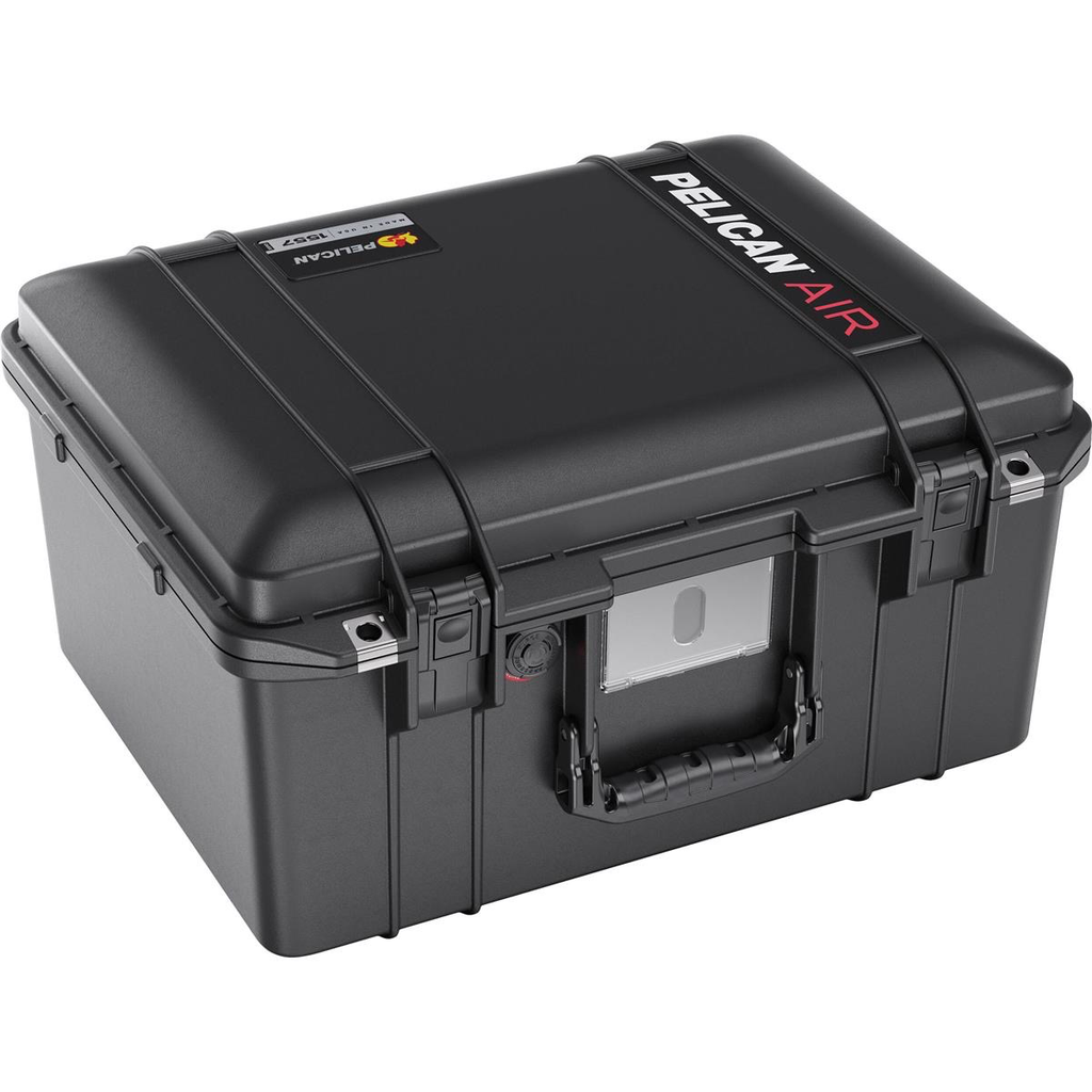 Pelican 1557WD Waterproof Protective Hard Case with Customizable Padded Dividers - Black | Shockproof & Dustproof Equipment Storage for Cameras, Tools & Electronics | Perfect for Travel, Outdoor Adventures & Professional Use