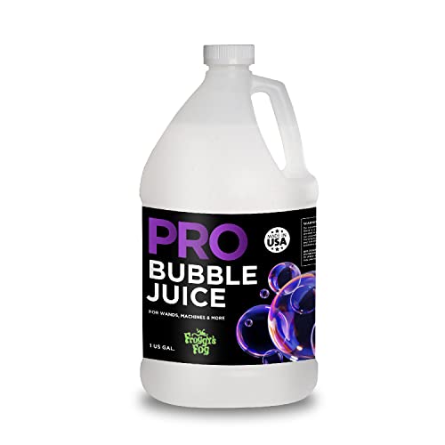 Froggys Fog Pro Bubble Juice - 55 Gallon Drum - Professional Bubble Solution for Bubble Machines & Bubblers - Perfect for Parties, Events, and Outdoor Fun