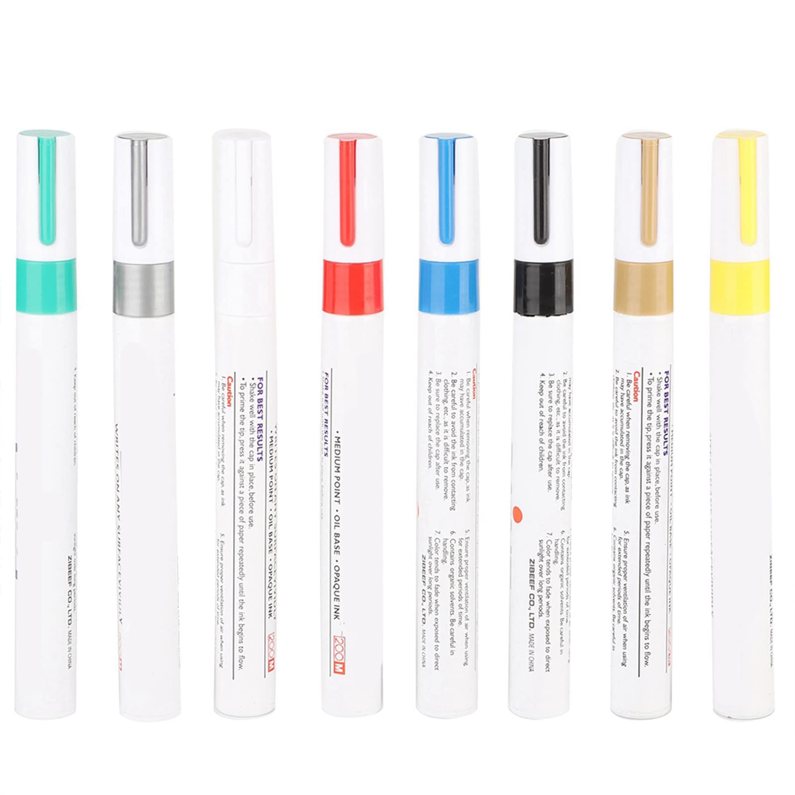 Premium Waterproof Tire Paint Pen - Professional White Car Tire Lettering Marker for Custom Designs & DIY Projects - Ideal for Car Enthusiasts & Auto Detailing
