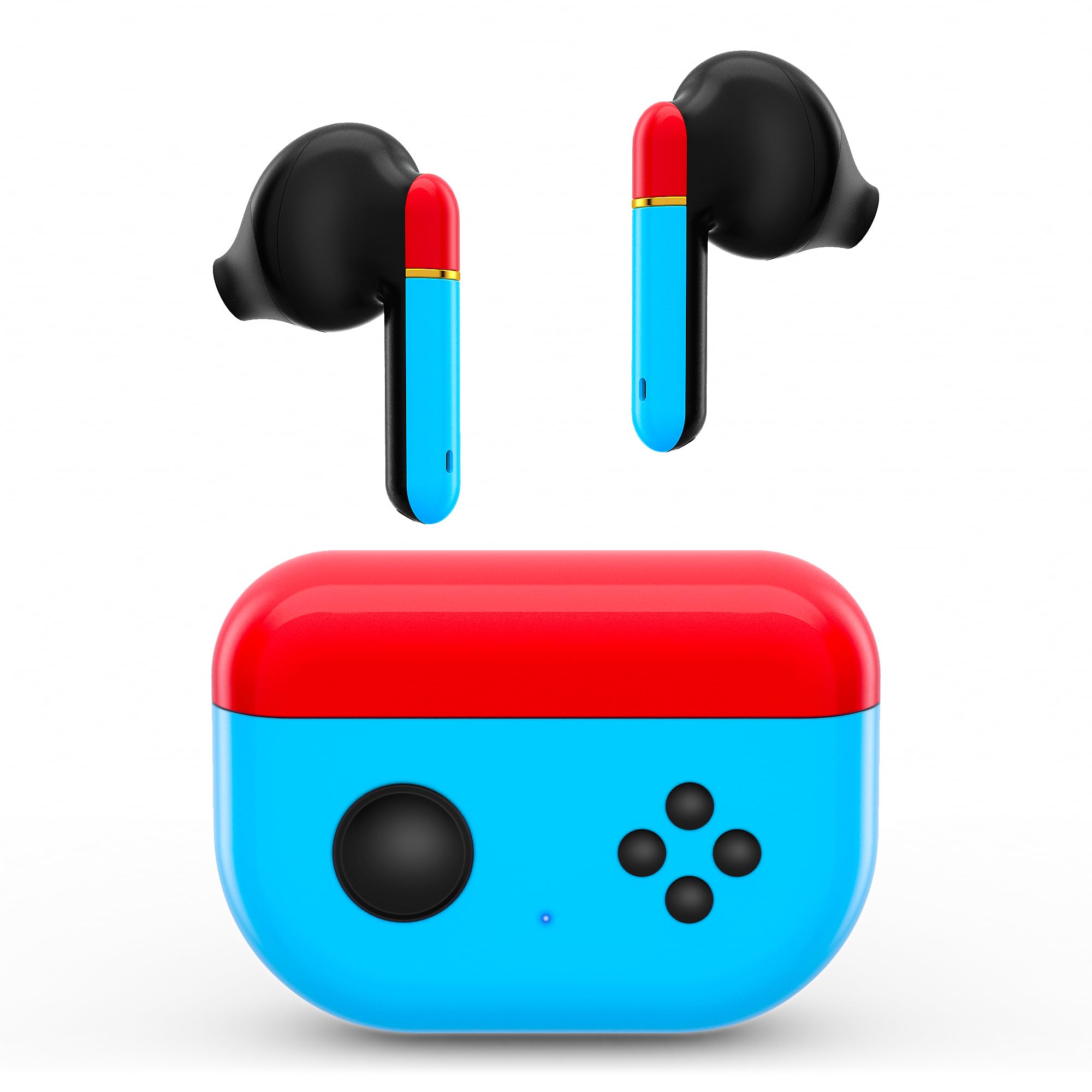 Wireless Earbuds Bluetooth 5.0 with Hi-Fi Stereo Sound & Built-in Mic - 35Hrs Playtime, Comfort Fit In-Ear Headphones with Charging Case for iPhone & Android - Perfect for Sports, Workouts, Commuting & Office Use