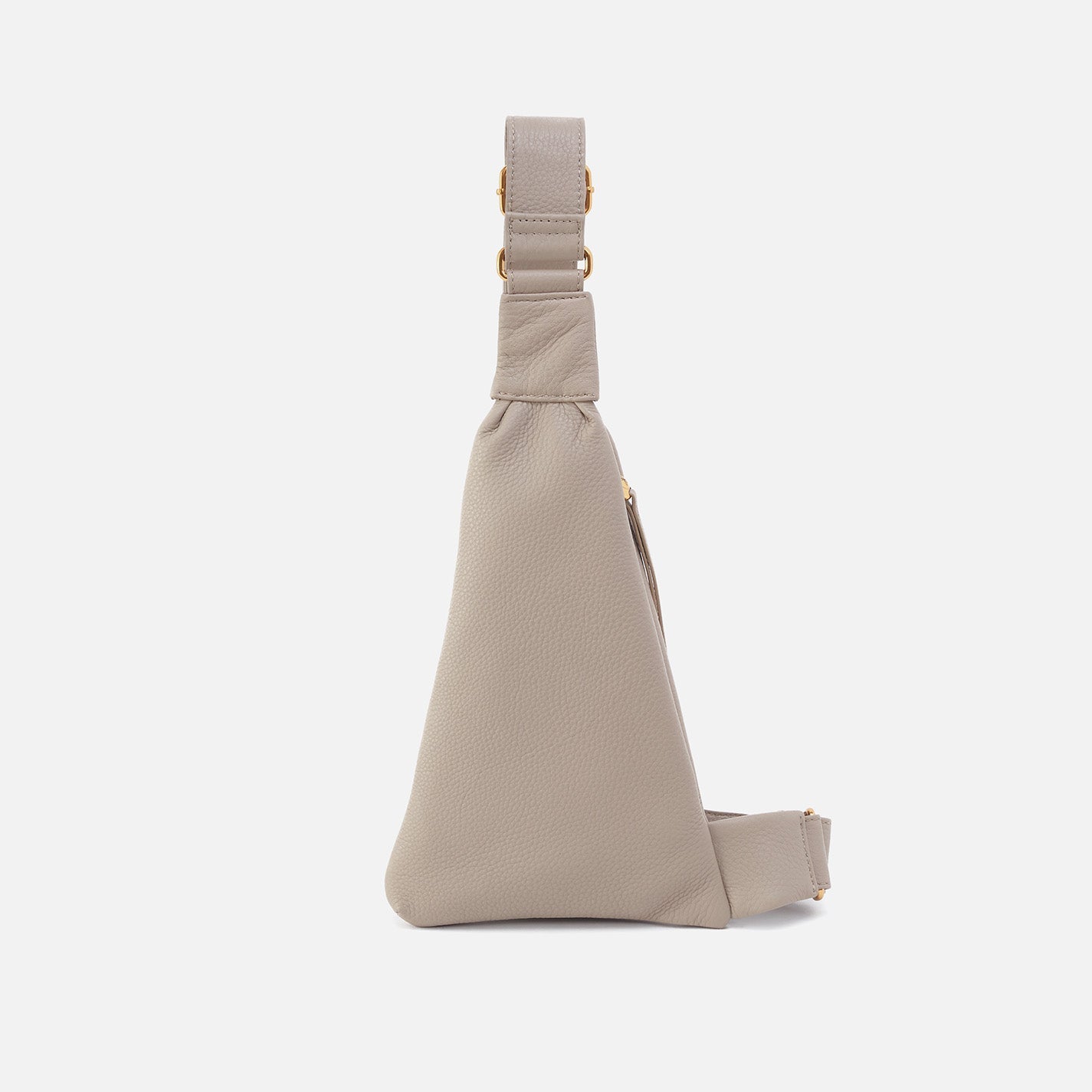 Bodhi Sling Bag in Pebbled Leather - Taupe Crossbody Purse for Women | Perfect for Travel, Work & Everyday Use