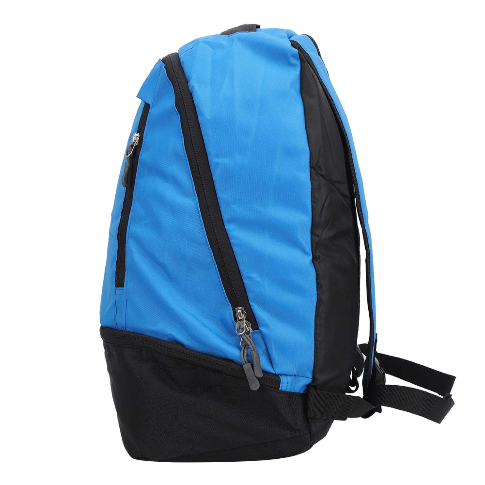 Jiawu Multifunctional Sports Backpack - Waterproof Nylon Football & Basketball Backpack for Hiking, Travel, Gym - Durable Athletic Backpack for Men & Women (Blue) - Perfect for Sports, School & Outdoor Adventures