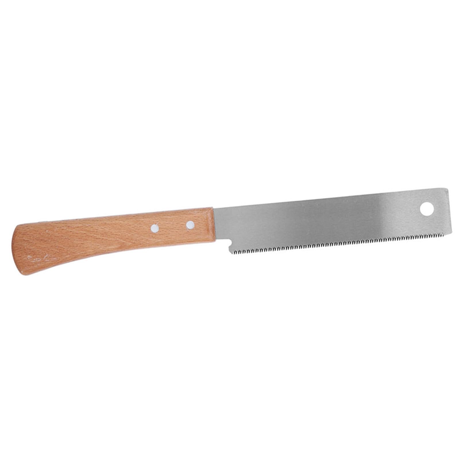12 Inch Wooden Handle Hand Saw - Razor Teeth Flush Cutting Pull Saw for Woodworking, Trim, Door Jamb & Finish Cuts | Perfect for DIY Projects, Carpentry & Home Improvement