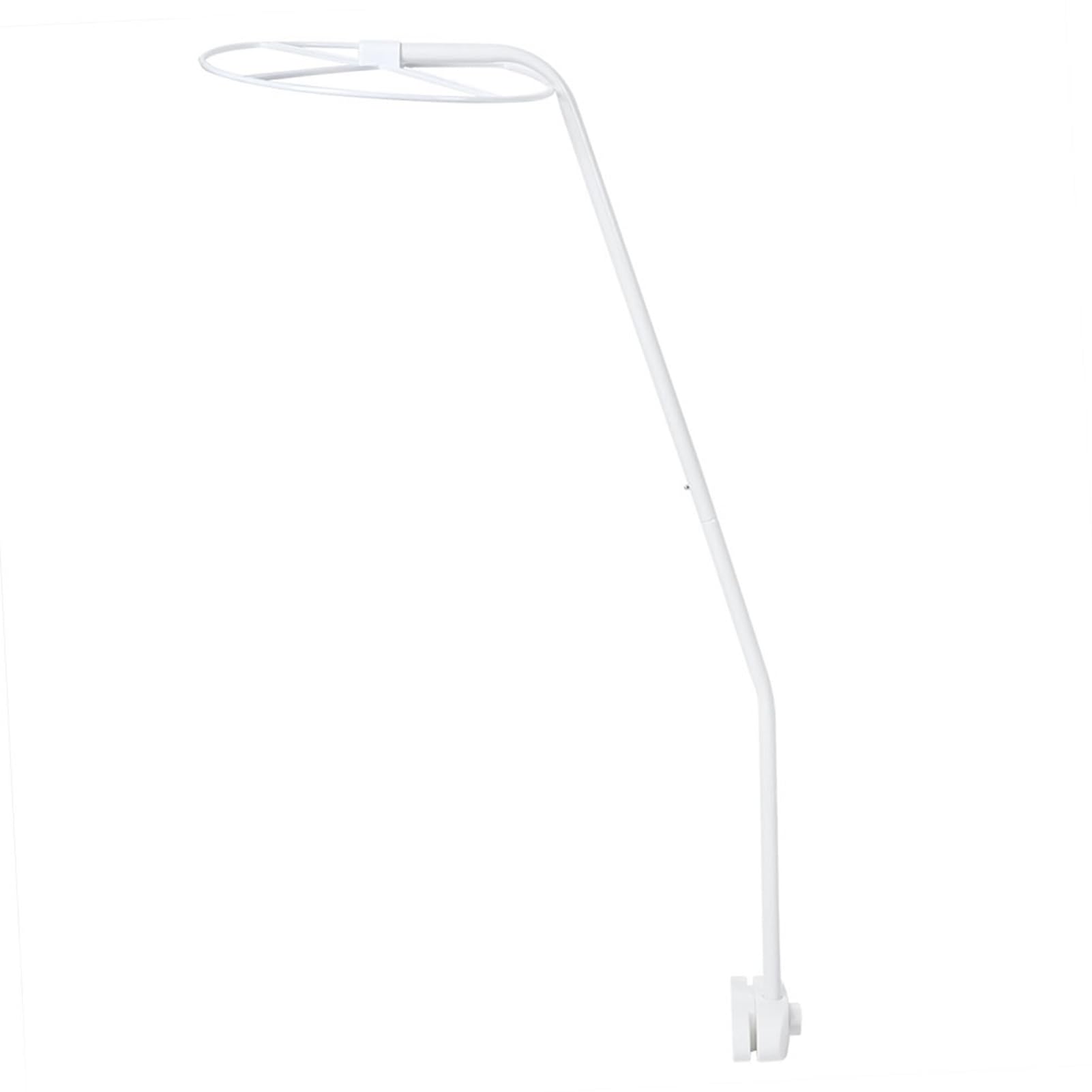 Adjustable ABS Crib Canopy Holder Set - Clip-On Stand Bracket for Baby Bed Net Accessories | Perfect for Nursery Decor & Infant Room Setup