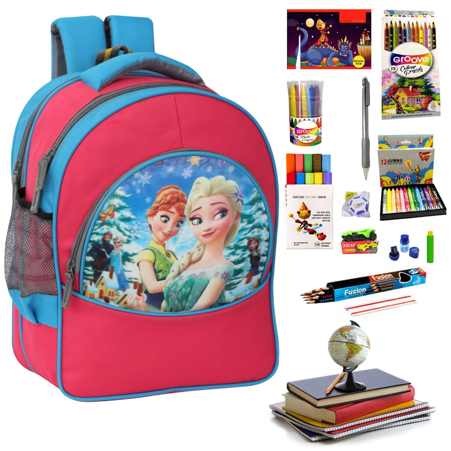 GL GOOD LIKE Barbie Printed 16L School Backpack for Girls - Lightweight Kids Bookbag for School, Travel & Daily Use