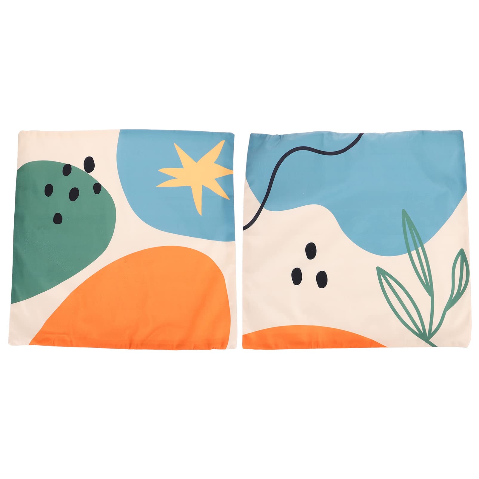 ABOOFAN 10-Piece Abstract Pattern Plush Sofa Pillow Covers Set - Decorative Throw Pillow Cases for Living Room, Bedroom, Couch, Cafe - Soft & Cozy Home Decor Accents for Sofas, Chairs, and Beds