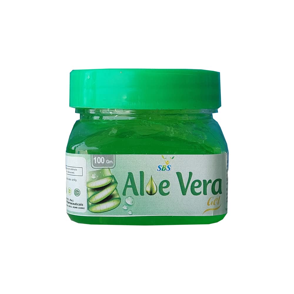 Organic Aloe Vera Gel (Pack of 3) - 100% Natural Multipurpose Beauty Gel for Skin, Hair & Sunburn Relief | Hydrating & Soothing for Face, Body & Scalp | Perfect for After Sun Care, Moisturizing & Hair Treatment