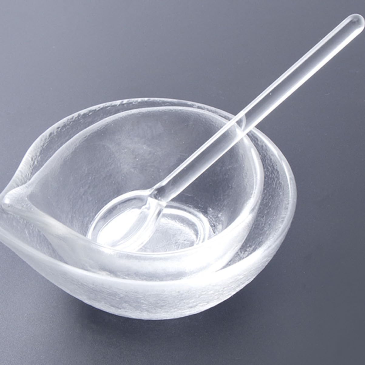 Premium Glass Facial Mask Mixing Bowl for DIY Beauty Treatments - Salon & Home Use - Perfect for Mixing Masks, Scrubs & Skincare Products