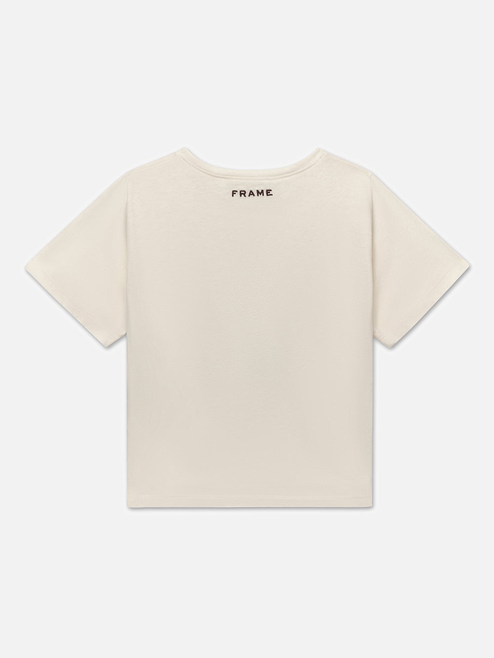Ritz Kids' Cotton Short Sleeve T-Shirt - Soft Cream Color for Boys & Girls - Perfect for Playtime, School, and Casual Outfits