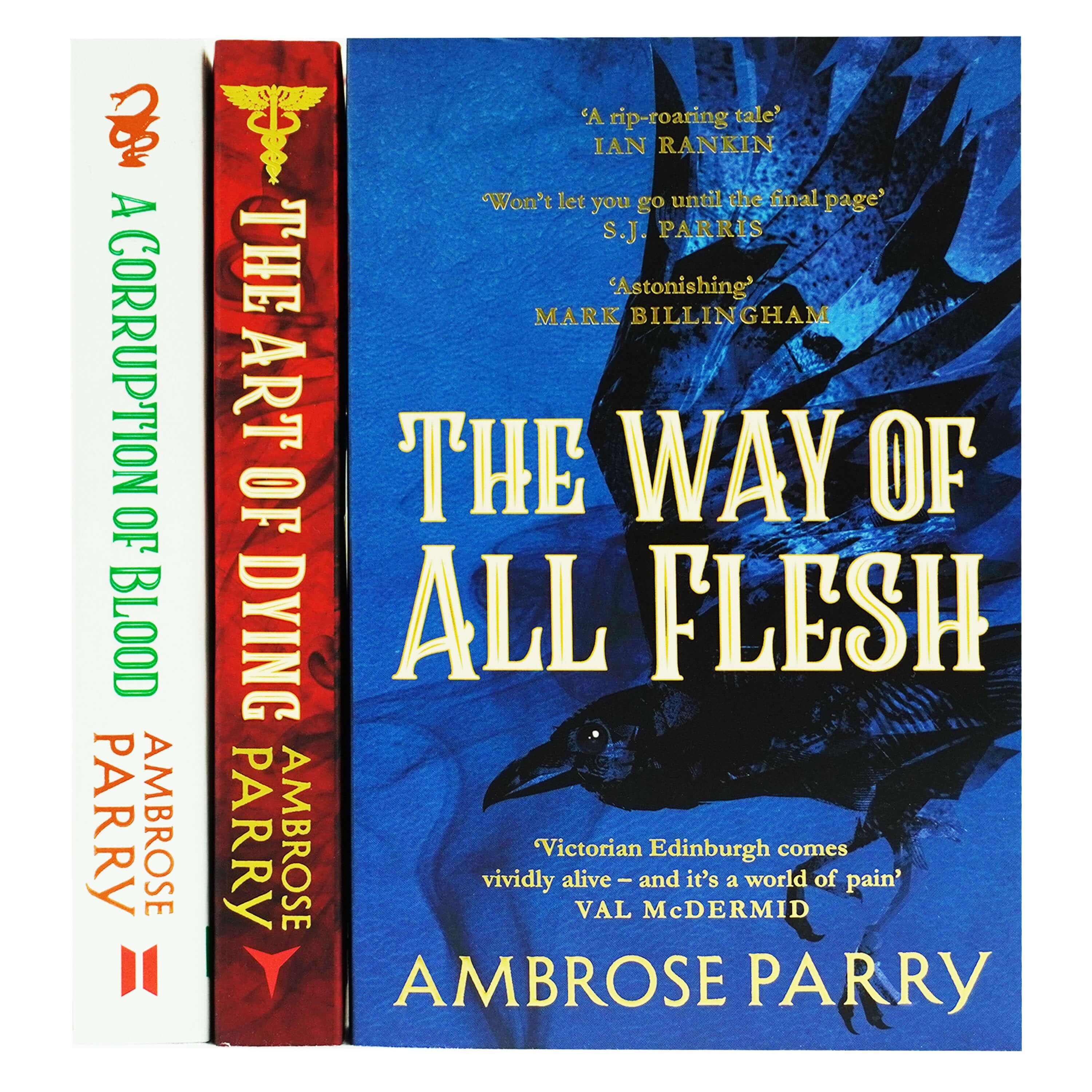 A Raven and Fisher Mystery by Ambrose Parry - 3 Book Collection Set | Mystery Fiction Paperback Novels | Perfect for Book Clubs & Crime Fiction Lovers