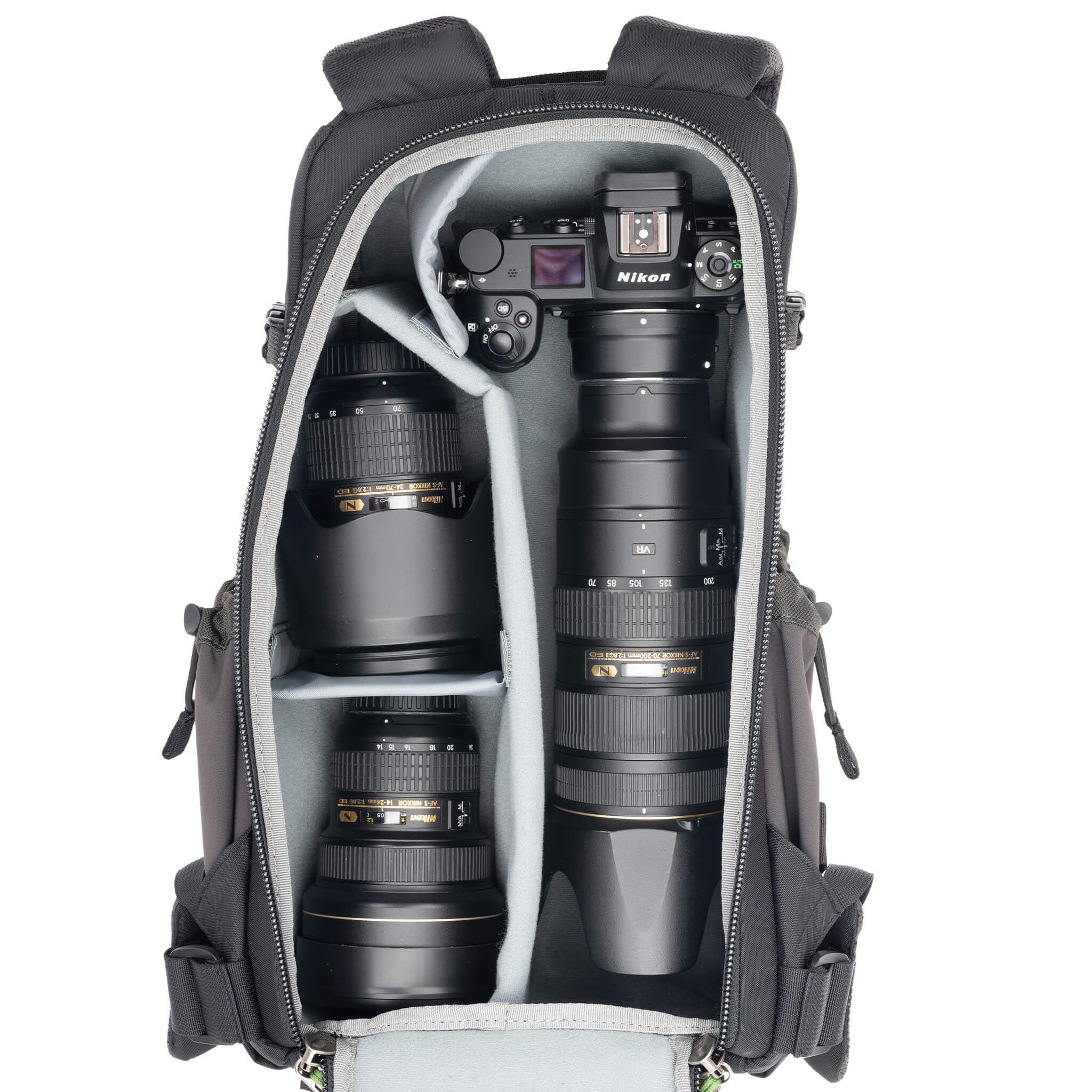 Think Tank Photo MindShift BackLight Sprint Camera Backpack - Waterproof DSLR Bag for Travel & Hiking - Professional Photography Gear for Outdoor Adventures