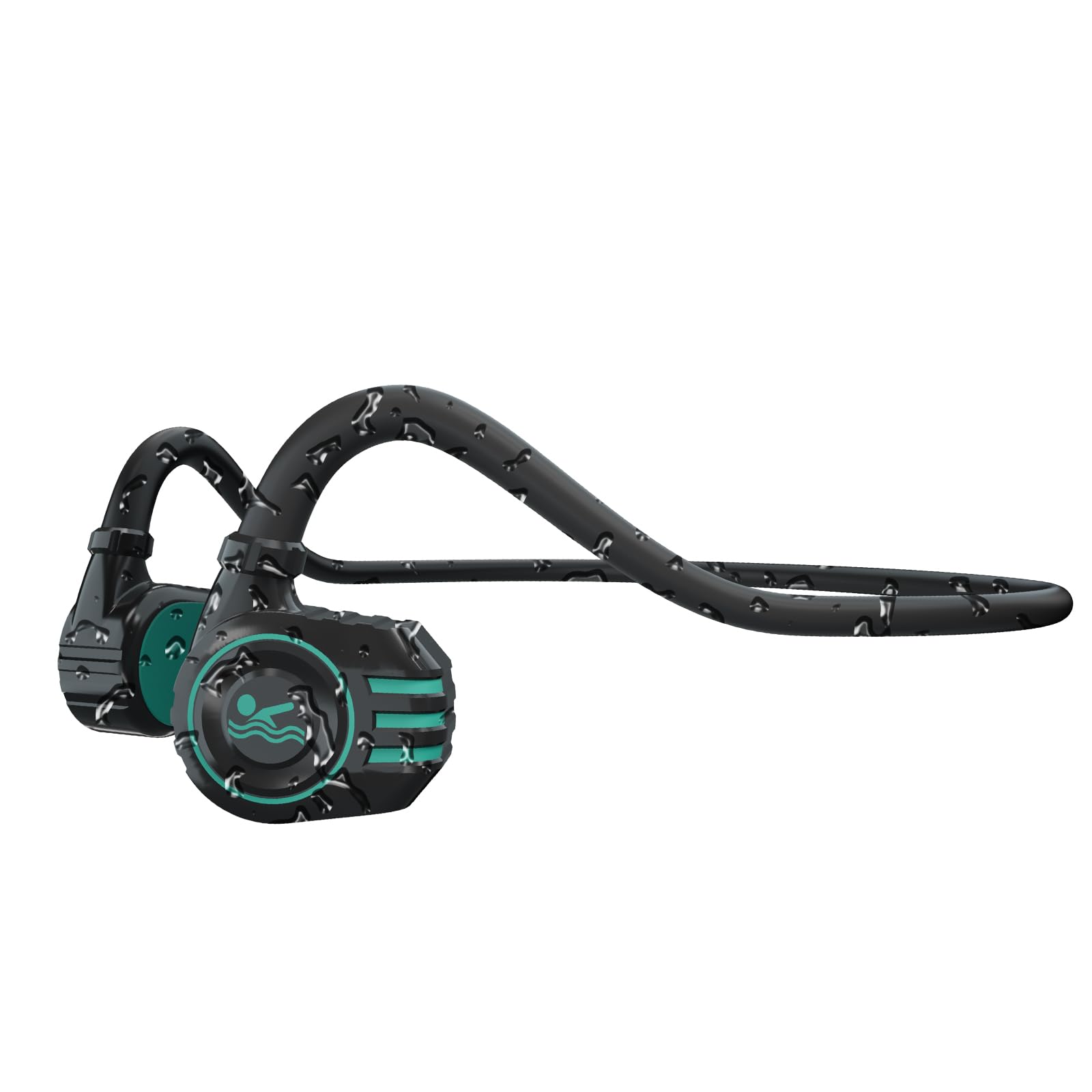 Wireless Bone Conduction Headphones - Open Ear Bluetooth Sport Headphones with Built-in Mic, IPX68 Waterproof & Sweatproof for Running, Cycling, Gym Workouts - Perfect for Outdoor Activities & Fitness Enthusiasts