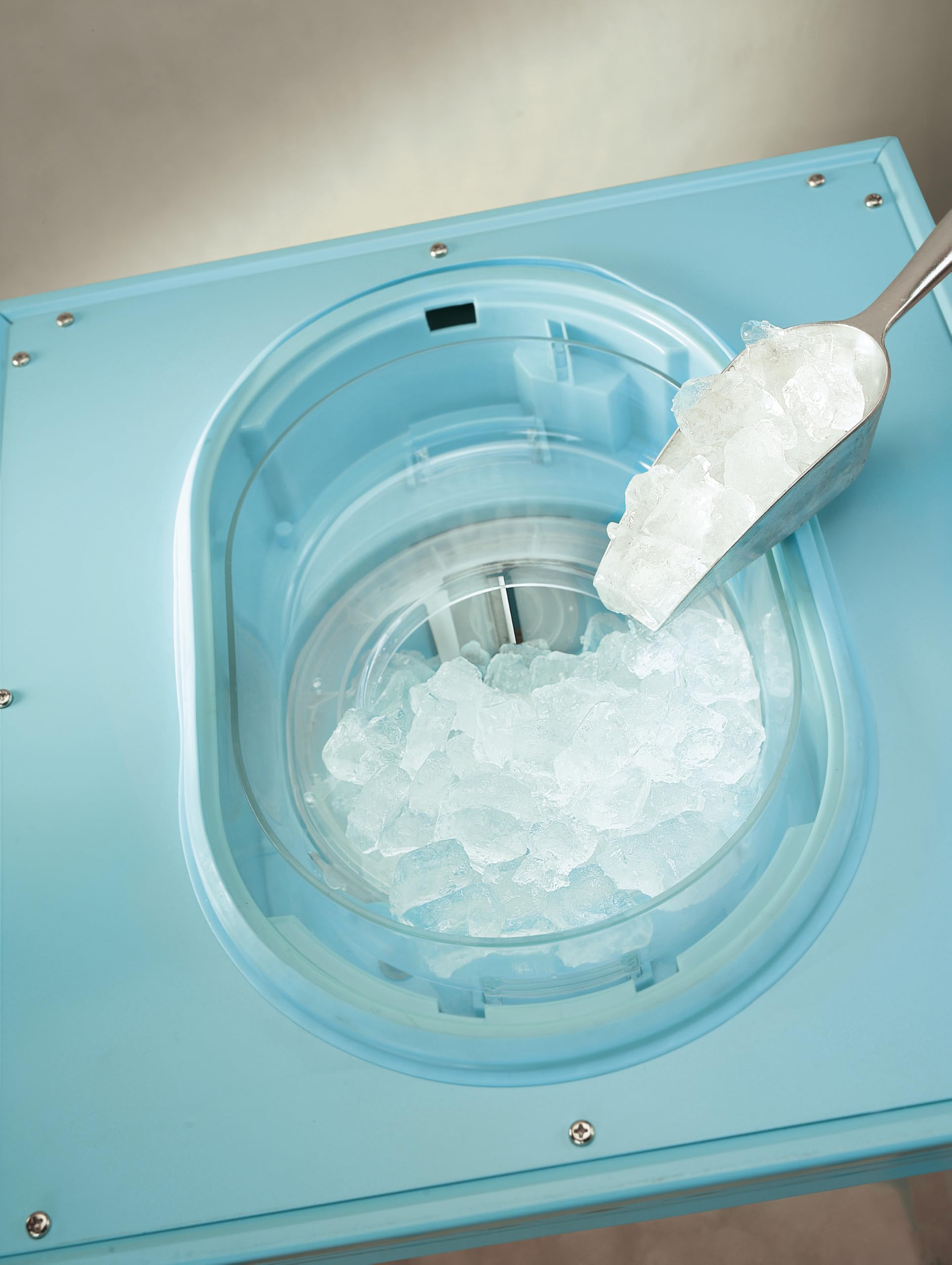 Nostalgia Retro Snow Cone Maker - Electric Shaved Ice Machine in Aqua Blue for Summer Parties & Kids Treats