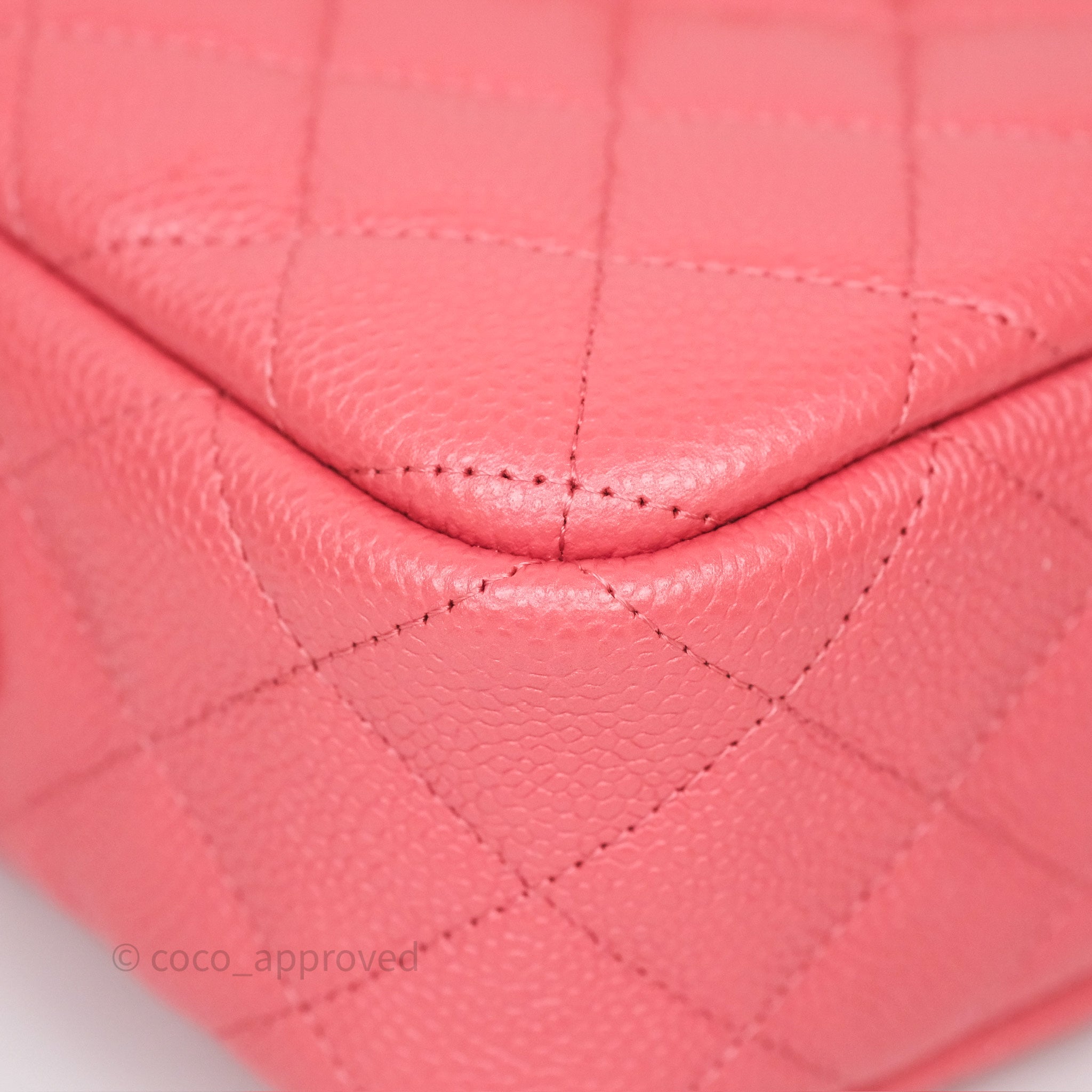 Chanel Quilted Pink Shiny Caviar Camera Bag with Gold Hardware - Luxury Crossbody Bag for Women, Perfect for Date Night & Special Occasions
