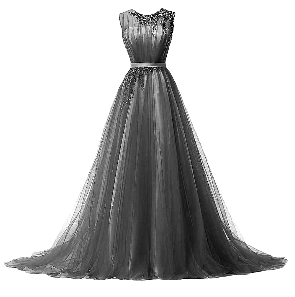 Elegant A-Line Tulle Evening Gown for Women - Wedding, Prom, Formal Party Dress with Long Flowy Skirt | Perfect for Bridesmaids, Quinceañera & Special Occasions
