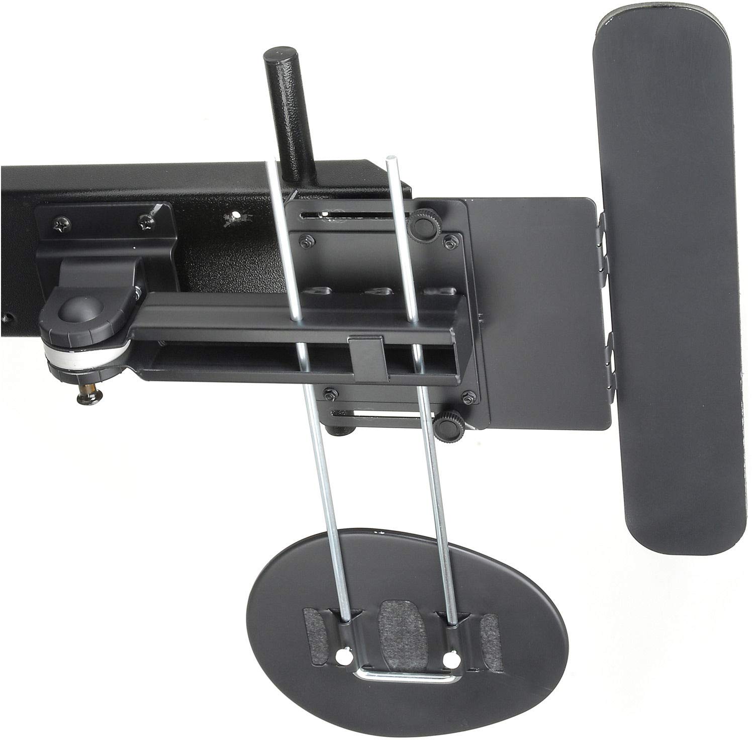 Ergonomic Folding Keyboard & Mouse Tray for Orbit Workstation - Adjustable Computer Accessory for Office & Home Workspace - Perfect for Compact Desks, Standing Workstations & Small Spaces