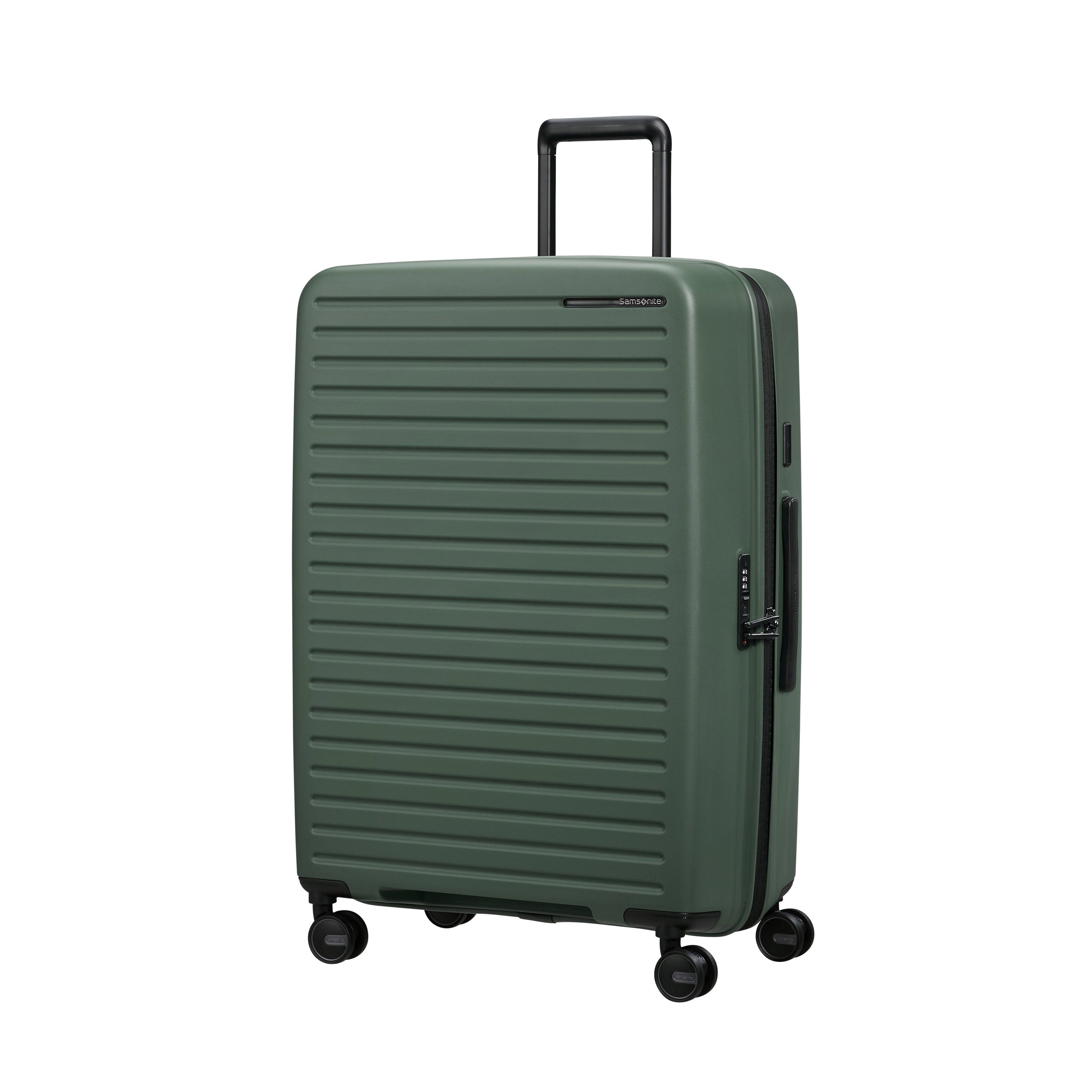 Samsonite Restackd Spinner Expandable 3-Piece Nested Luggage Set - Lightweight Suitcases for Travel, Business & Vacation - Carry-On & Check-In Luggage with 360° Wheels