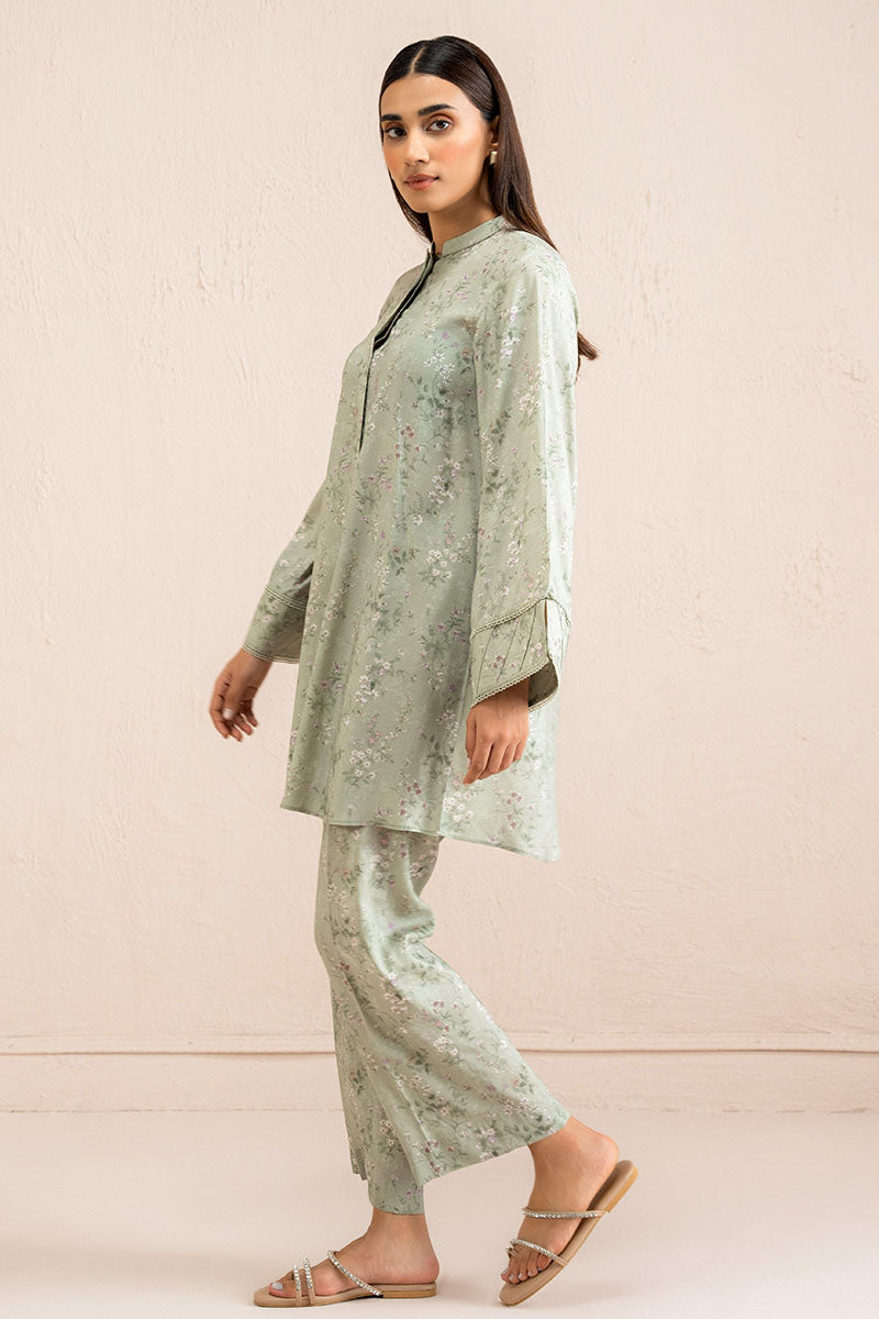 JADE MIST 2-Piece Outfit Set - Stylish Women's Shirt & Trousers for Casual Wear, Office & Summer Fashion | Comfortable & Trendy Matching Set