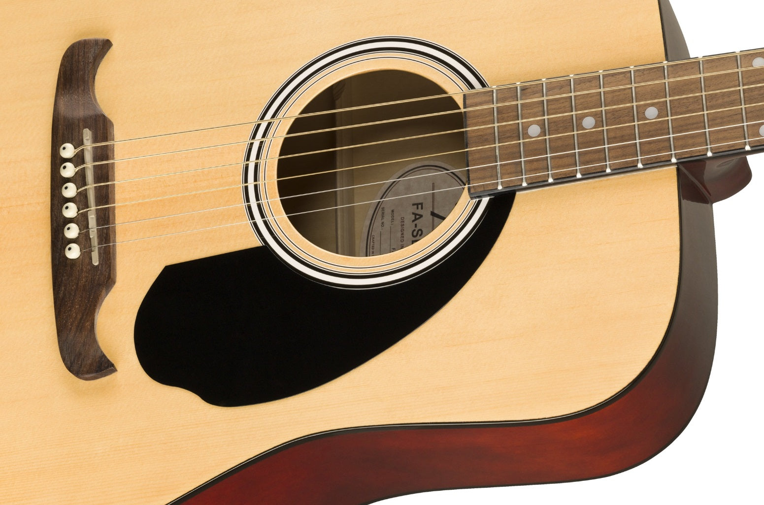 Fender FA 125 Dreadnought Acoustic Guitar - Full Size Steel String Beginner Guitar for Adults & Teens - Perfect for Campfires, Lessons & Home Practice