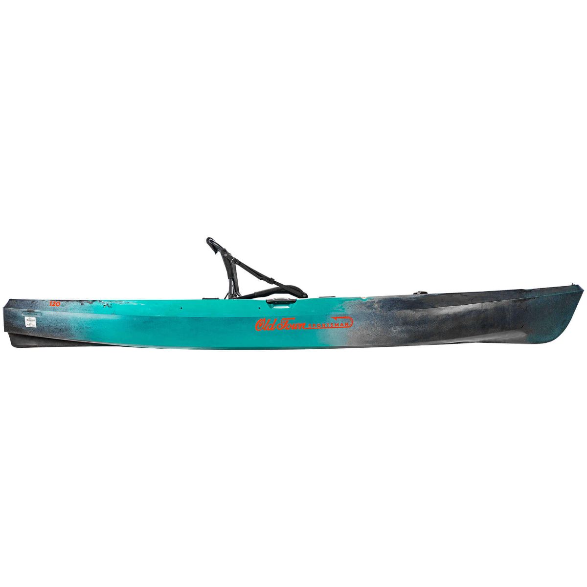 Old Town Sportsman 120 Fishing Kayak - Stable Sit-On-Top Kayak for Anglers with Paddle & Rod Holders - Perfect for Lakes, Rivers & Coastal Fishing Adventures