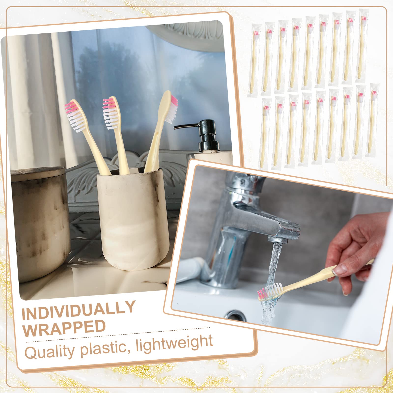 800 Pcs Disposable Toothbrushes Bulk - Individually Wrapped Soft Bristle Travel Toothbrushes for Adults & Kids | Perfect for Hotels, Camping, Office, Shelters & Emergency Kits | Eco-Friendly Oral Care Solution