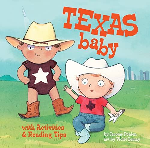 Texas Baby Books - Bilingual English & Spanish Baby Books for Early Learning | Perfect for Texas Parents, Baby Showers, and Nursery Gifts