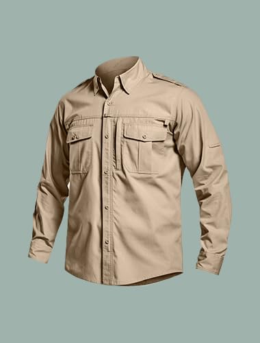 Commander Hidden Zipper Khaki