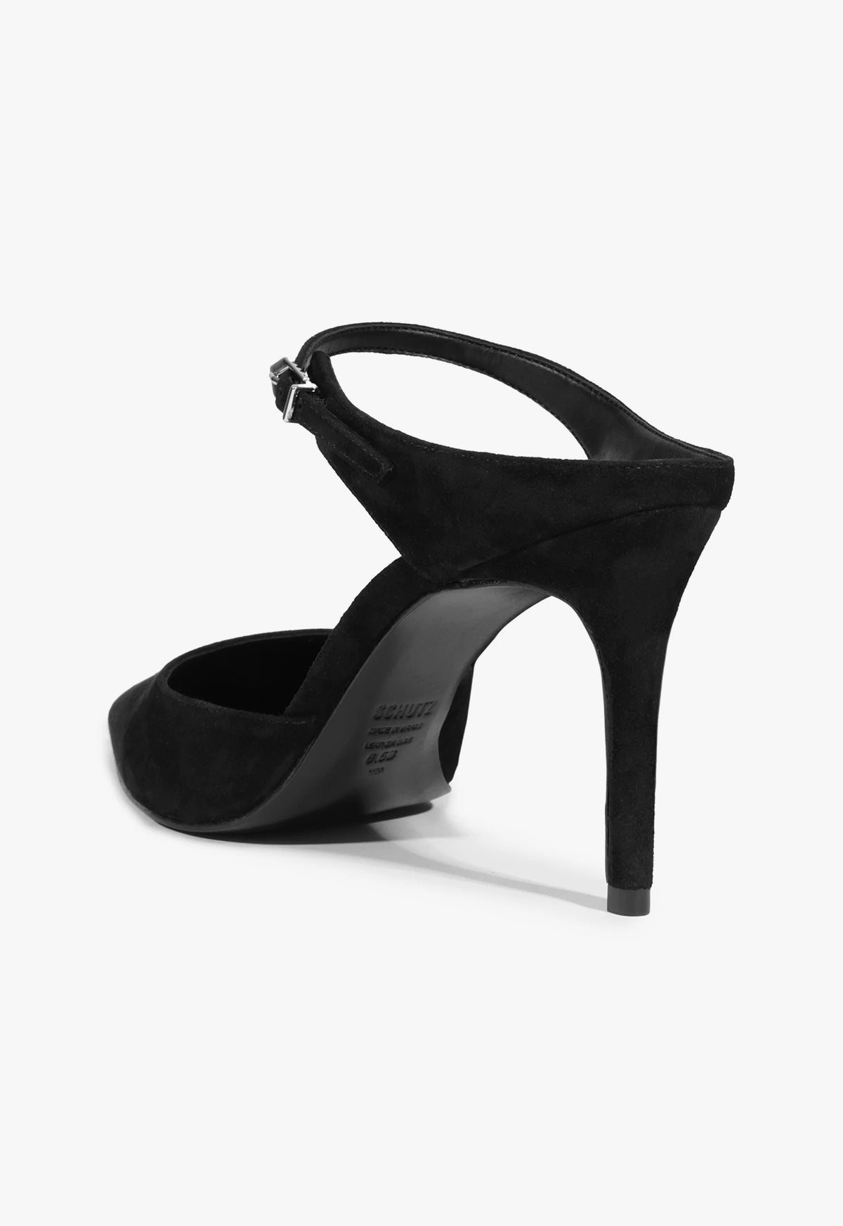 Laura Women's Mid Heel Stiletto Black Pumps - Elegant Dress Shoes for Work, Party & Special Occasions