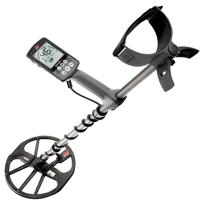 Minelab EQUINOX 800 Multi IQ Waterproof Metal Detector with Pro Find 40 Pinpointer & Carry Bag - Professional Treasure Hunting for Beach, Gold & Relics
